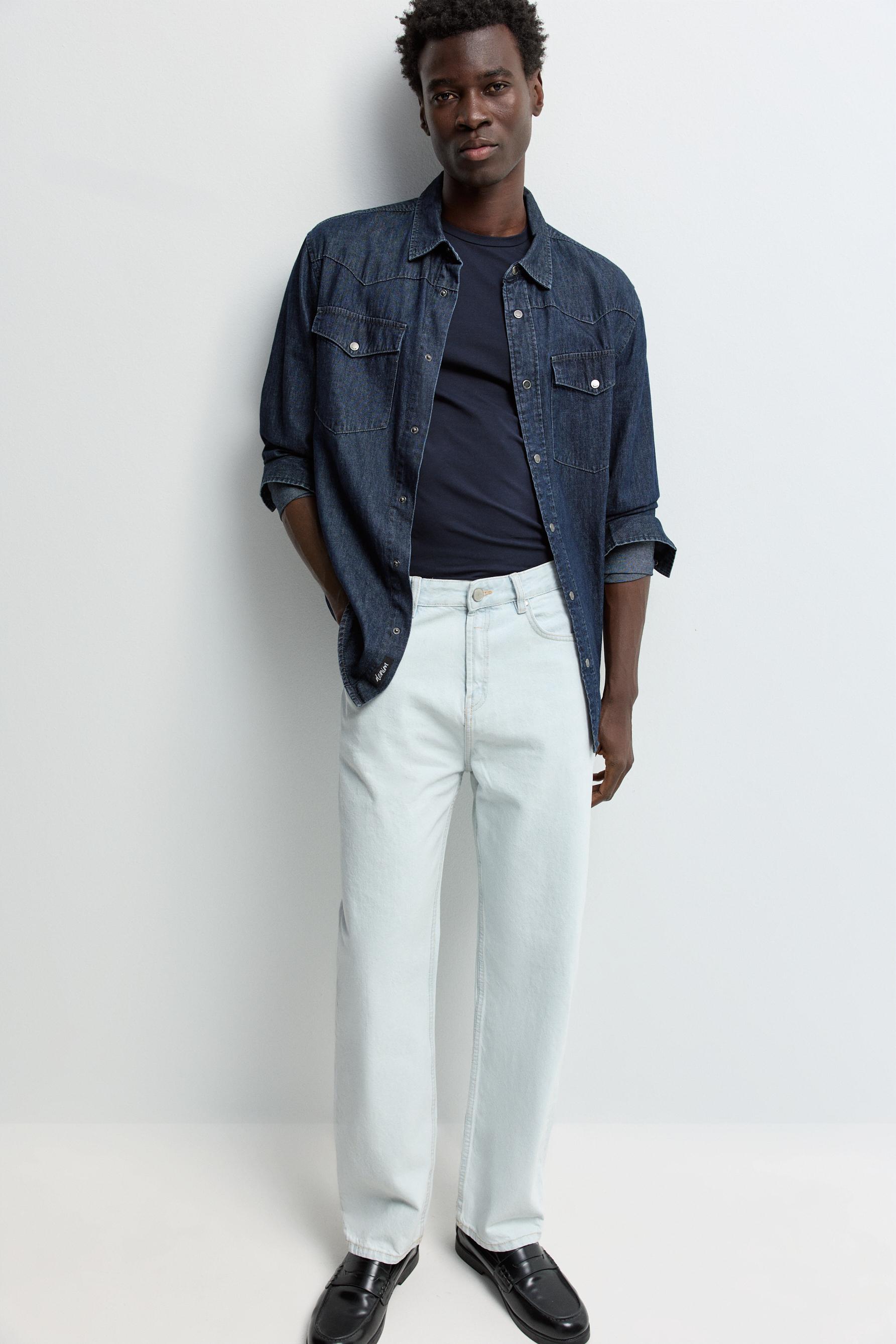 Straight jeans — SKY BLUE