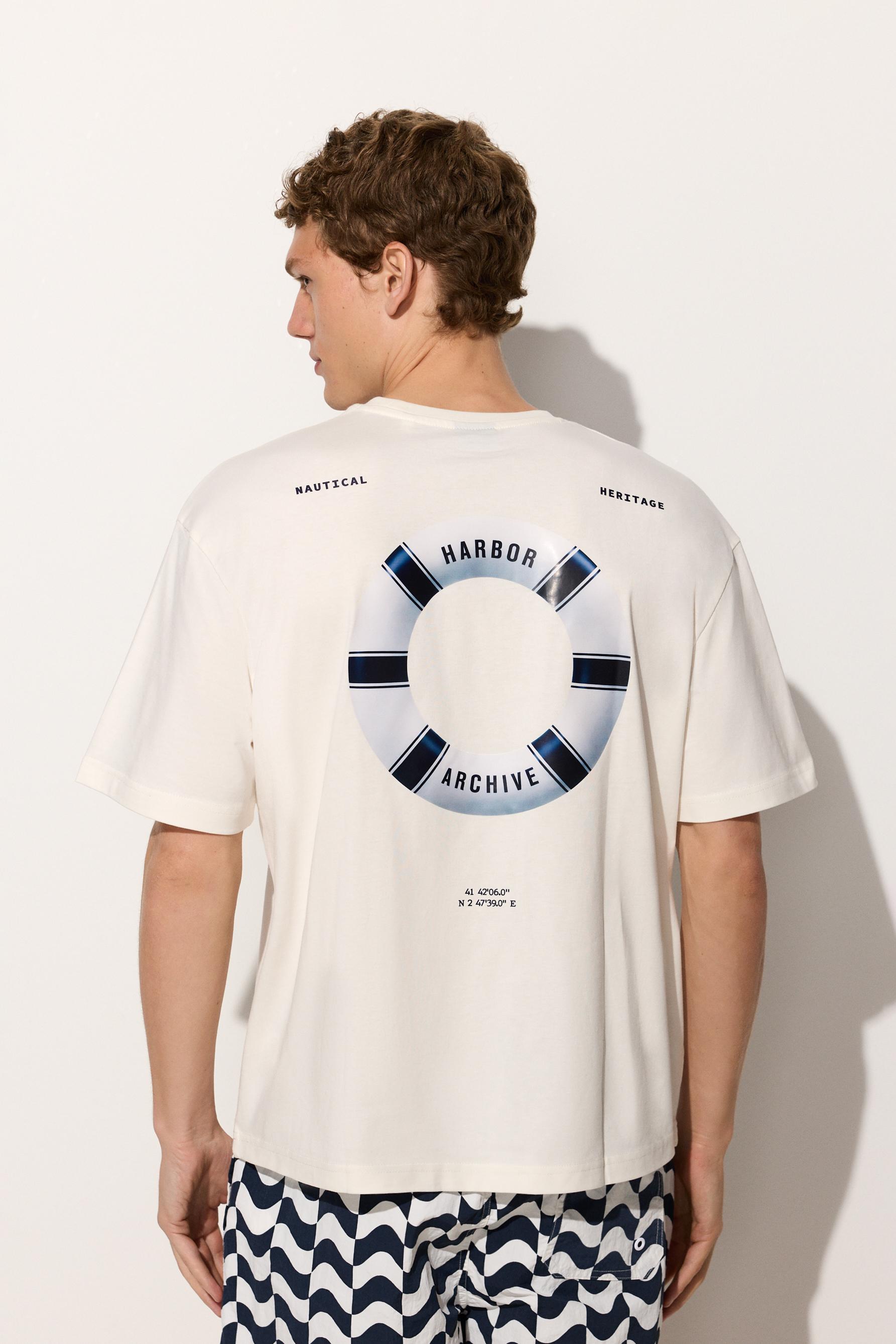 Printed T-shirt — OFF WHITE
