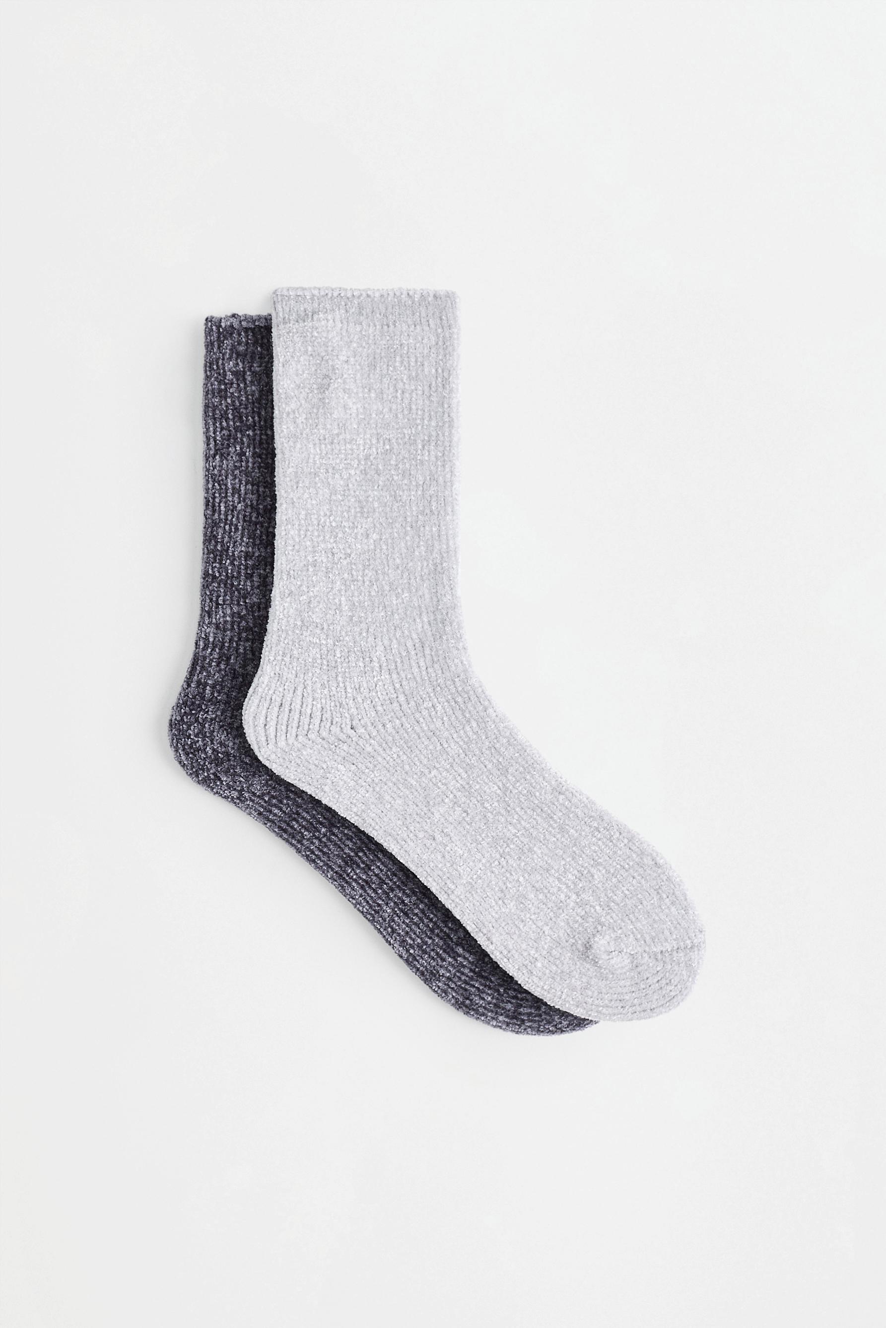 Calcetines largos chenilla (Pack 2)