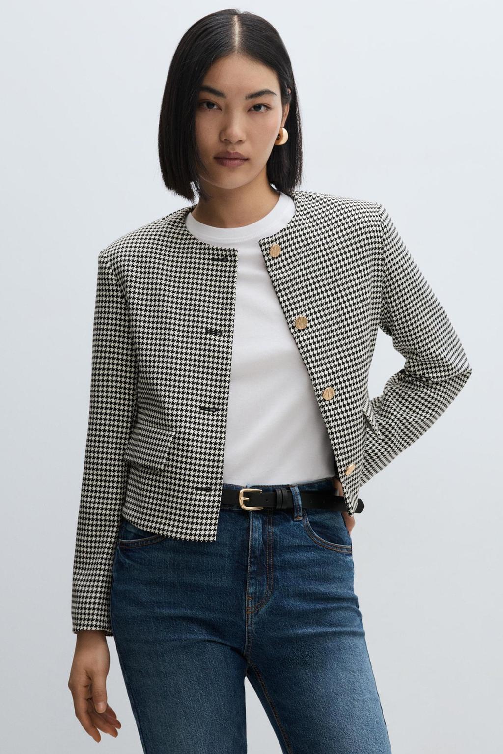 Cropped blazer
