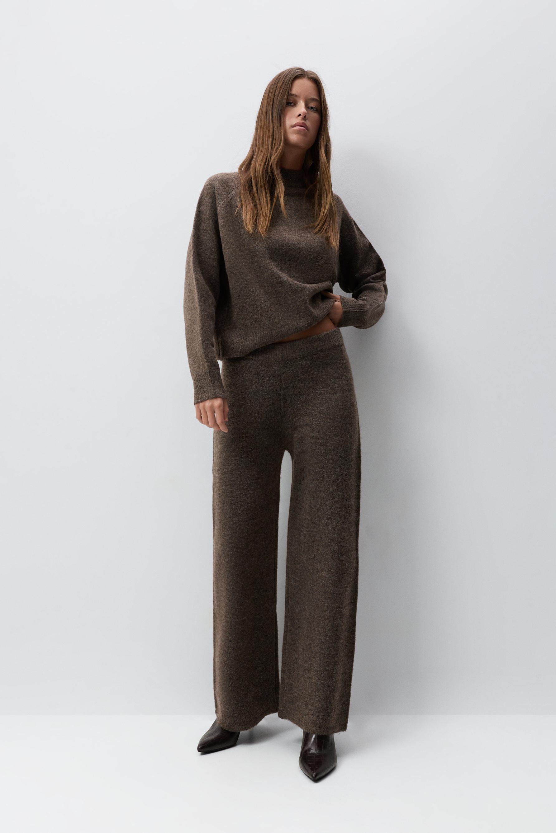 Pantalón recto punto