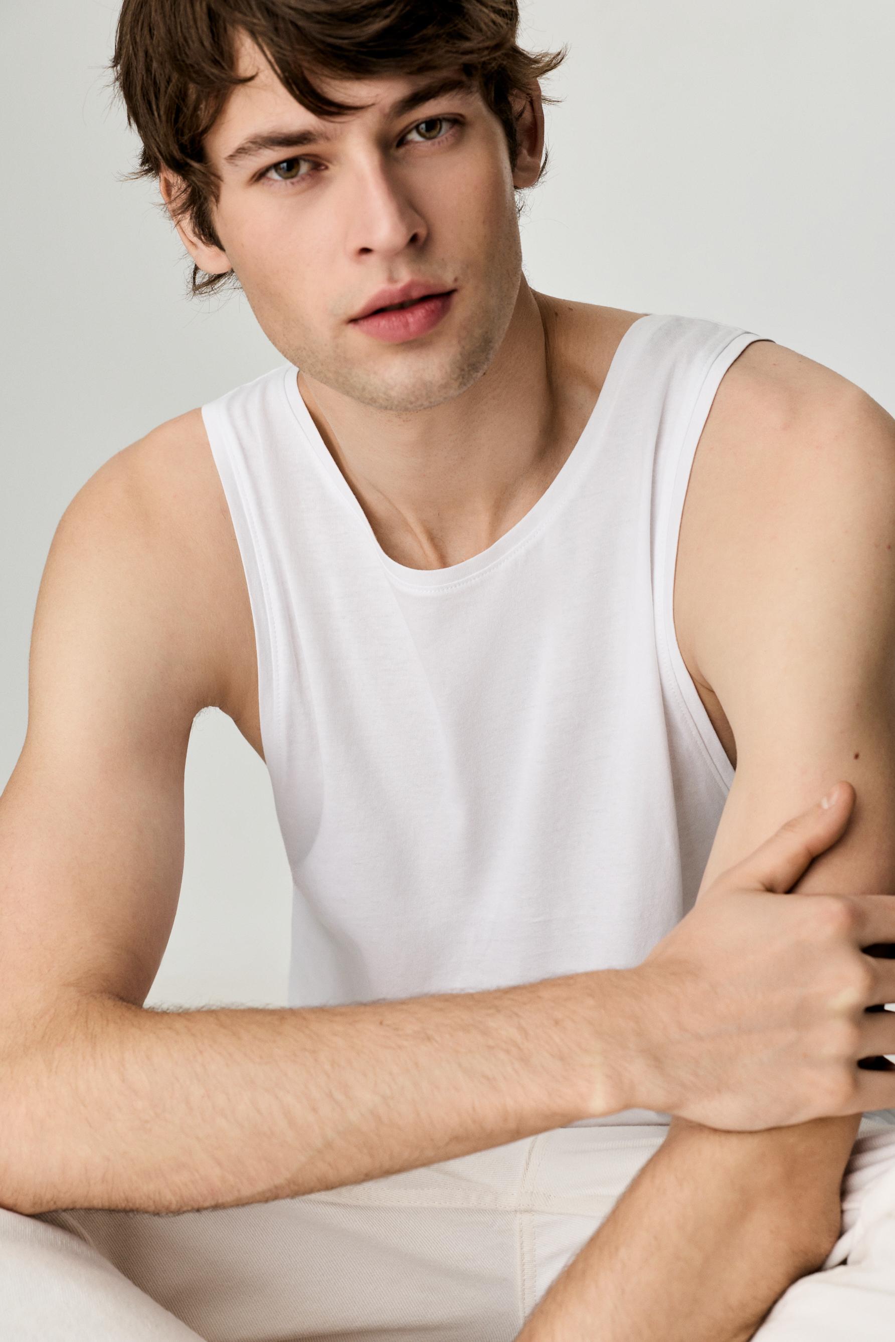 Basic tank top — OFF WHITE
