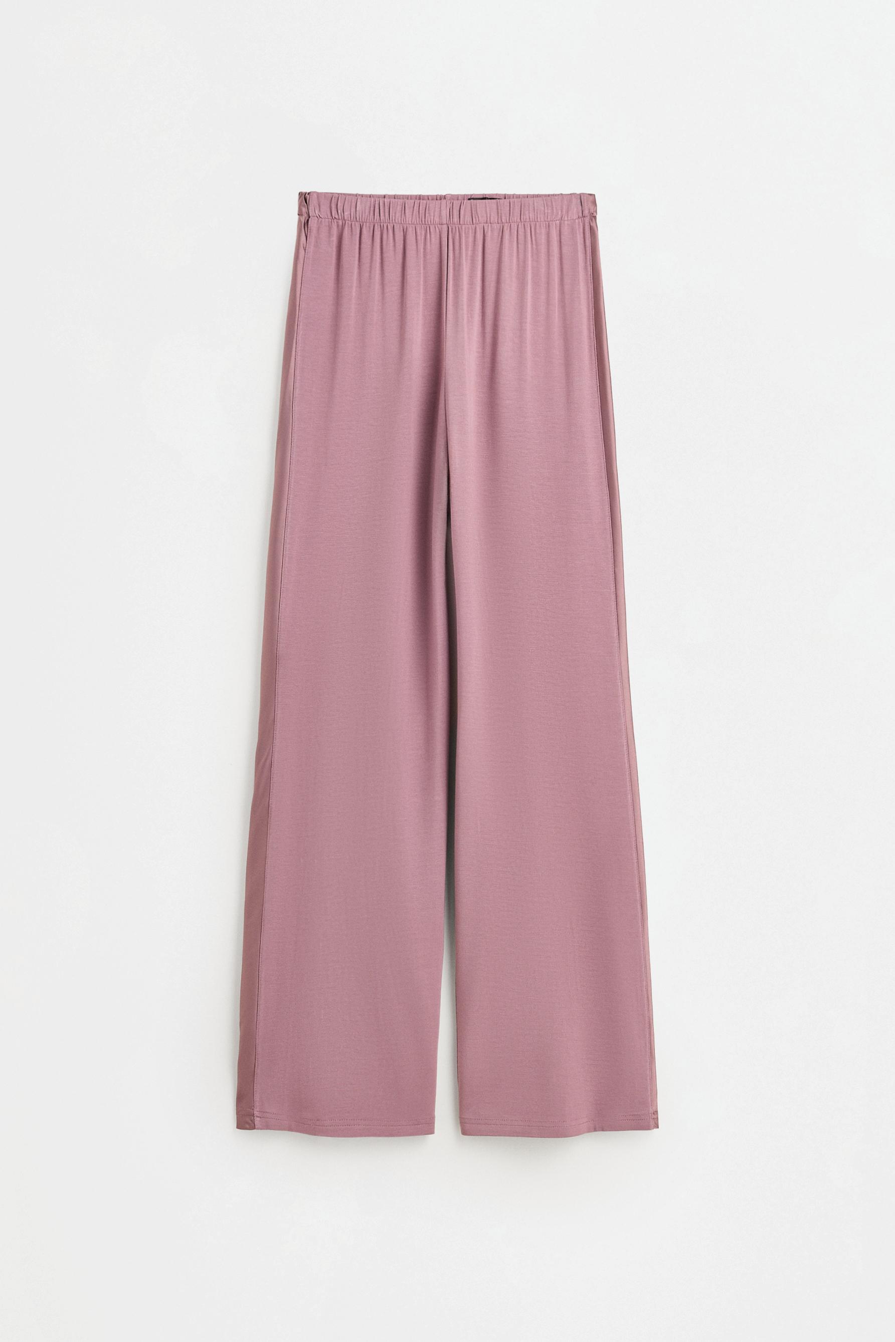 Flowing pyjamas — DARK MULBERRY