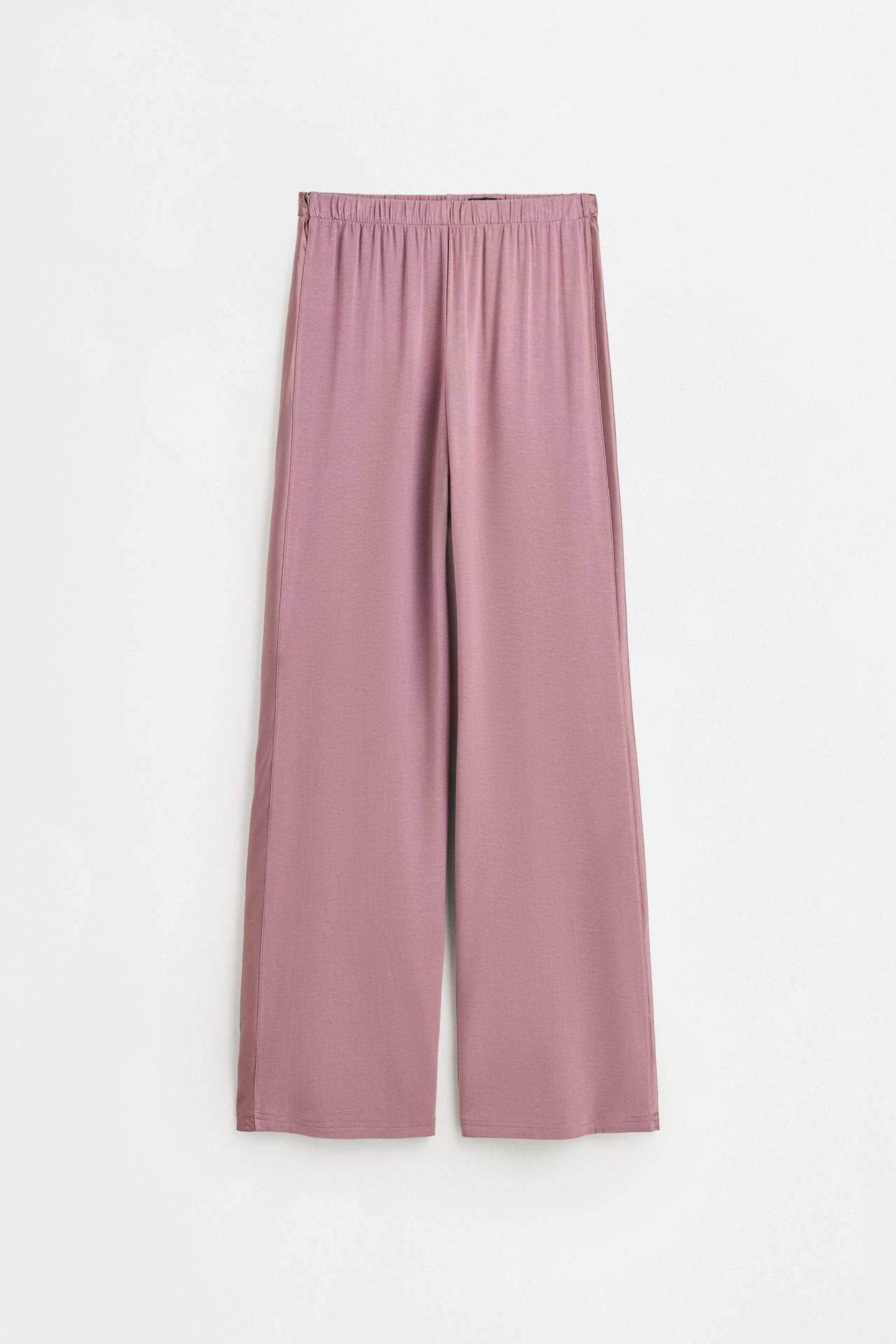 Flowing pyjamas — DARK MULBERRY