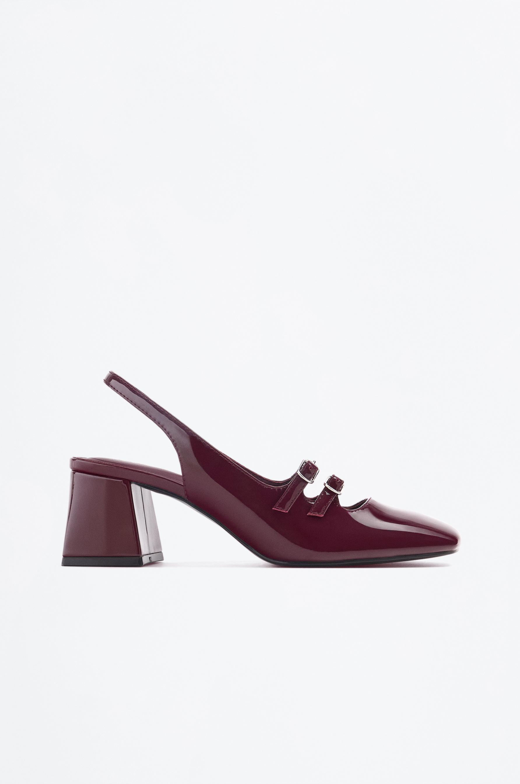Zapato tacón bailarina
