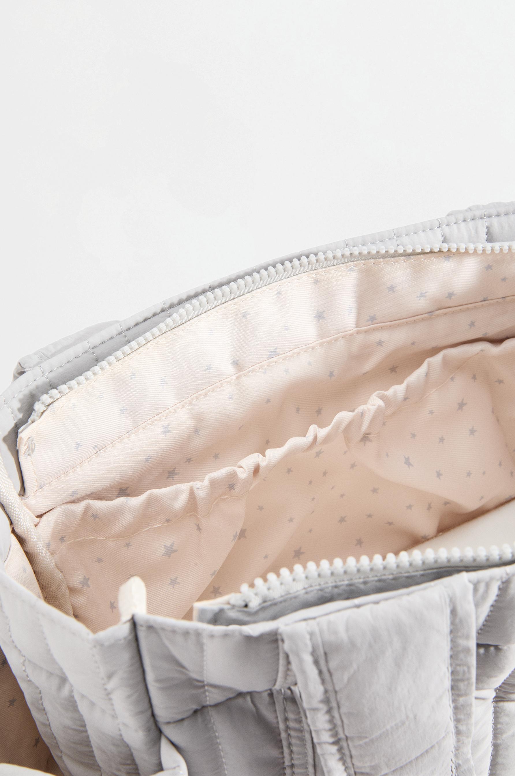 MATERNITY TOTE BAG — GREY