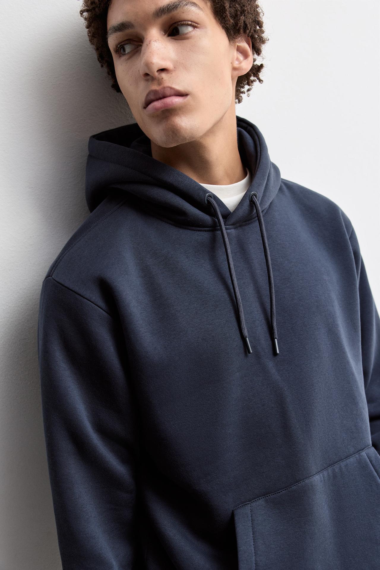 Basic hoodie — NAVY