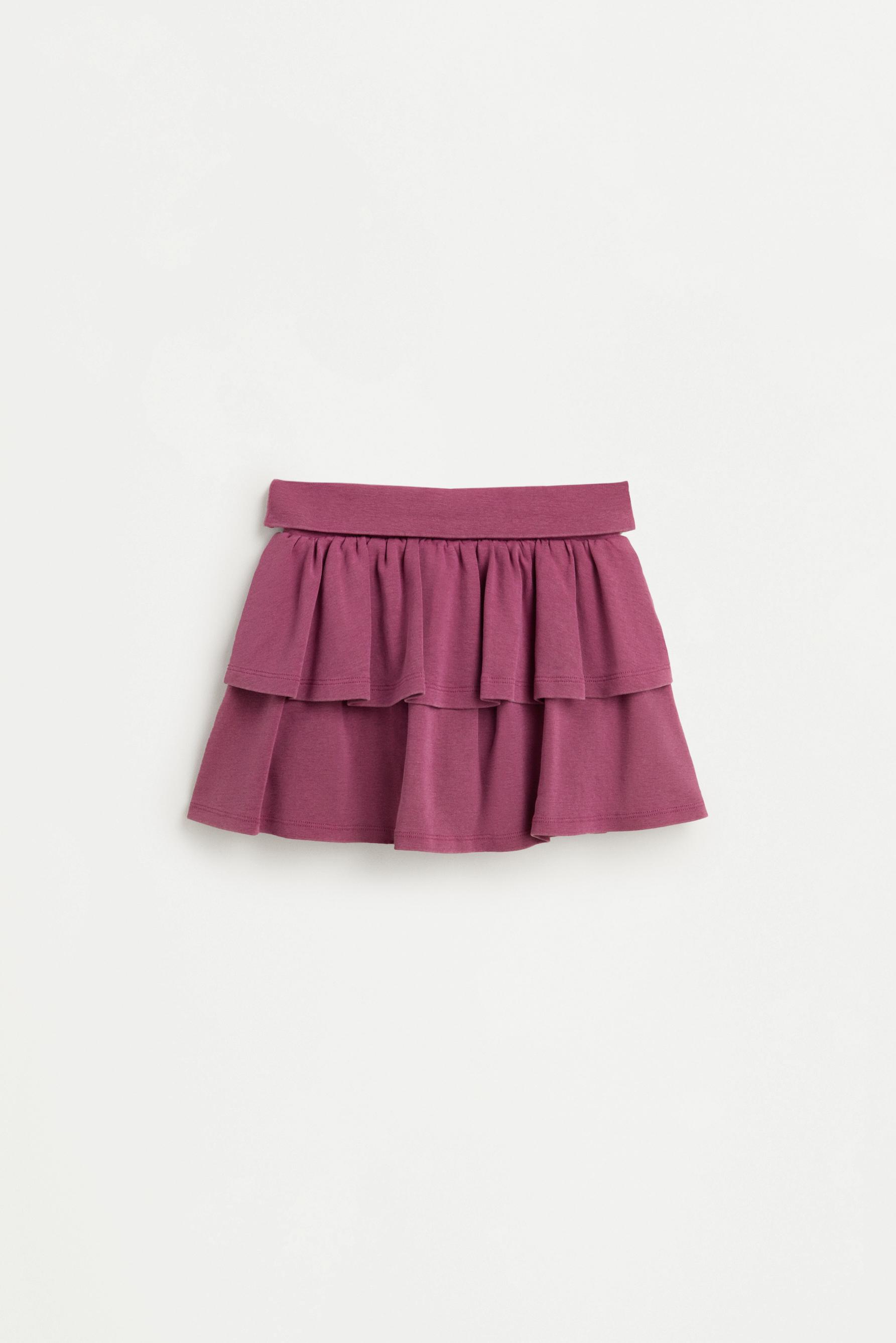 Ruffled skort — PURPLE