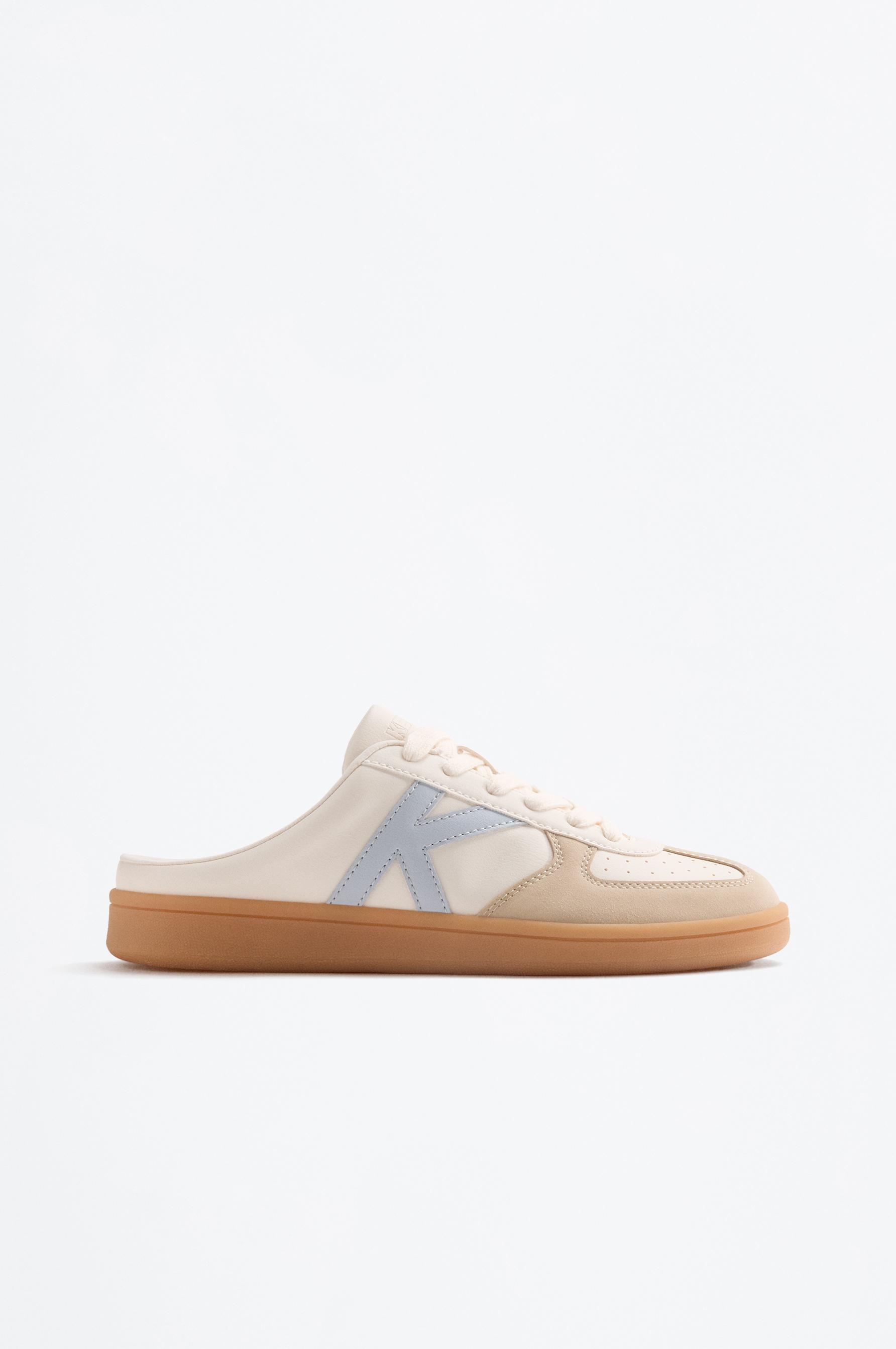 Kelme mule slippers — ECRU