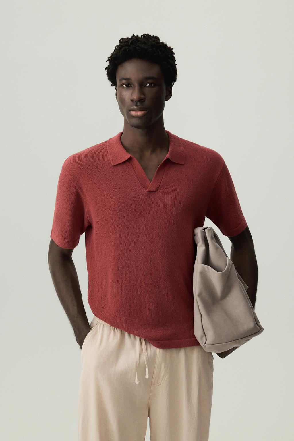 Polo textura punto