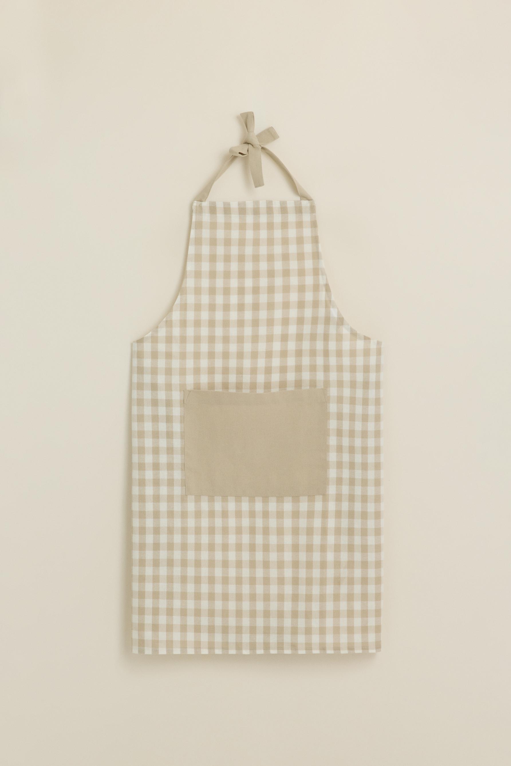 Delantal cuadro vichy