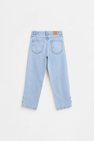 Jeans with ties — PALE BLUE 3