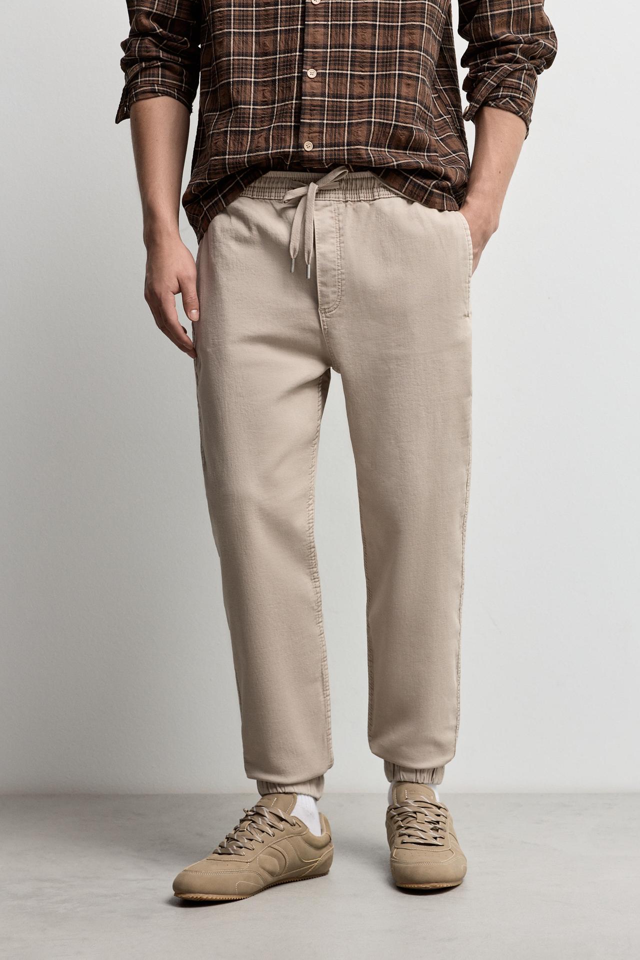 Jogger jeans — PALE OCHRE