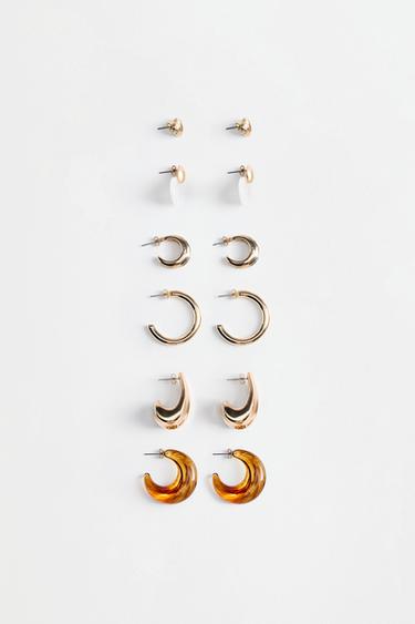 Mismatched Earrings (6-Pack) — GOLD 3