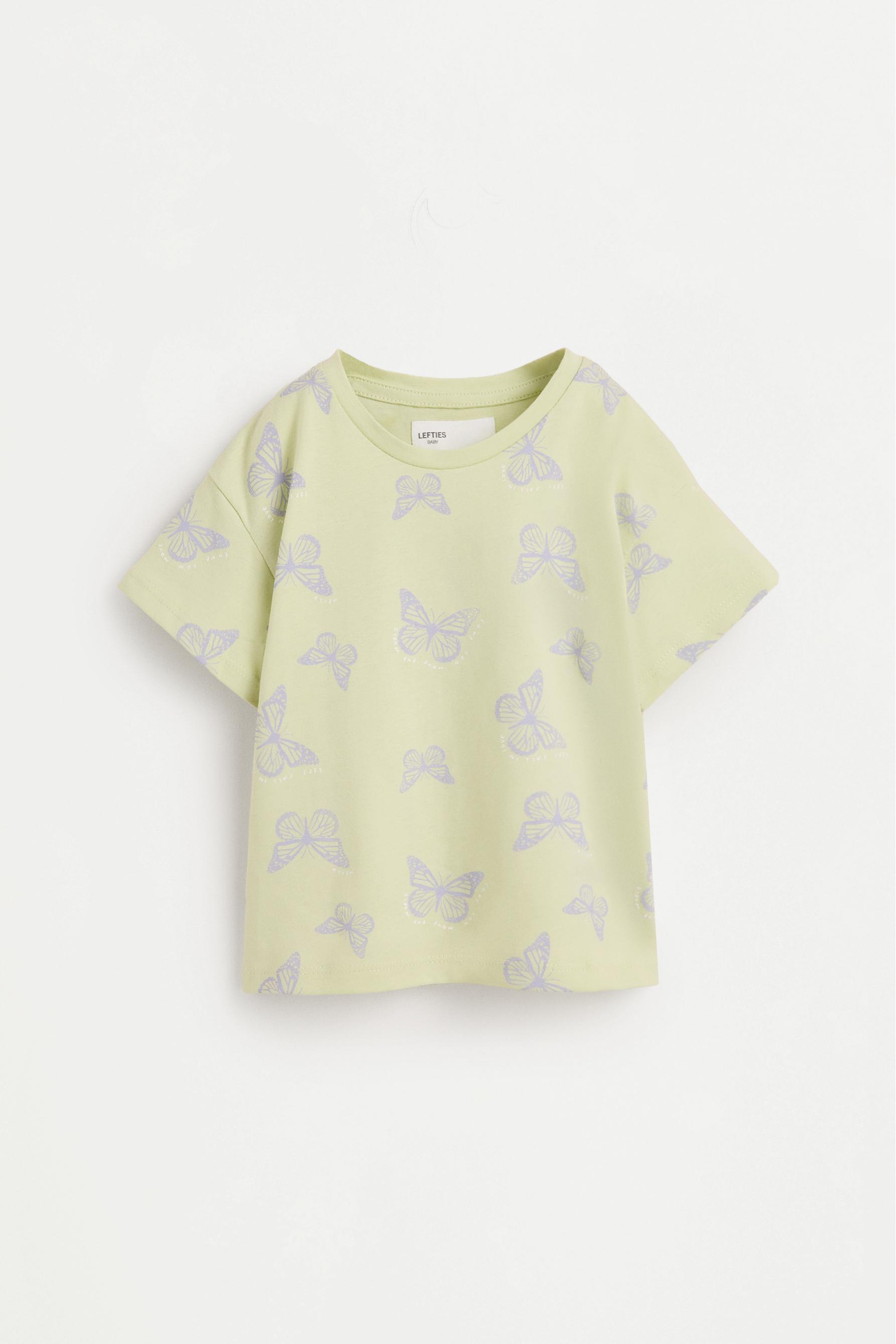 Printed short pyjamas — PALE KHAKI
