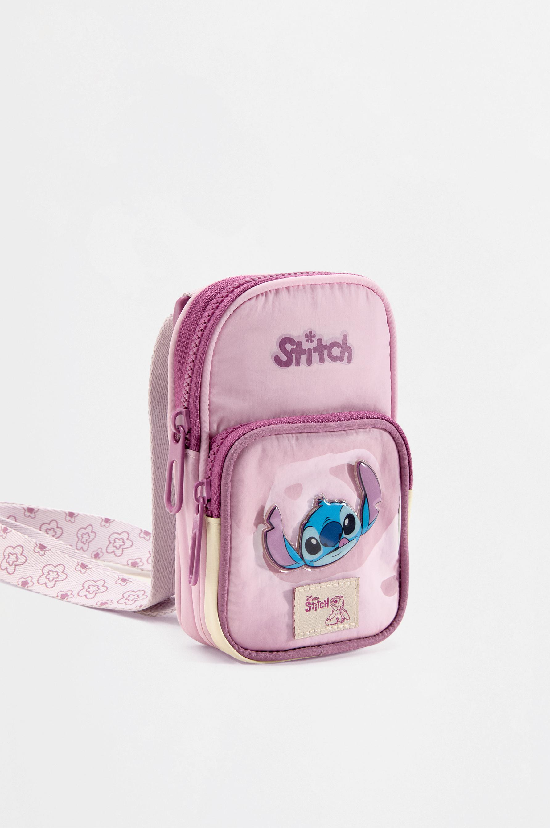 Stitch ©Disney mobile phone bag — MAUVE