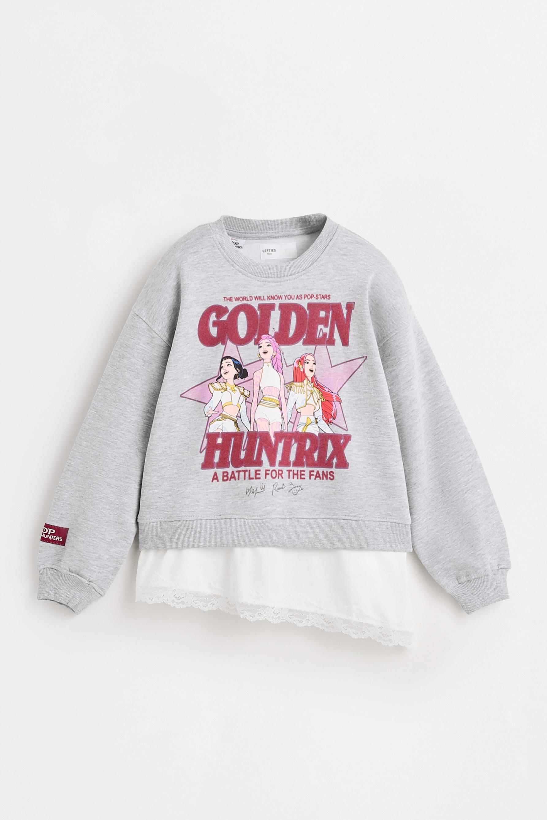 Sudadera Huntrix K-Pop Demon Hunters ™/© Netflix encaje