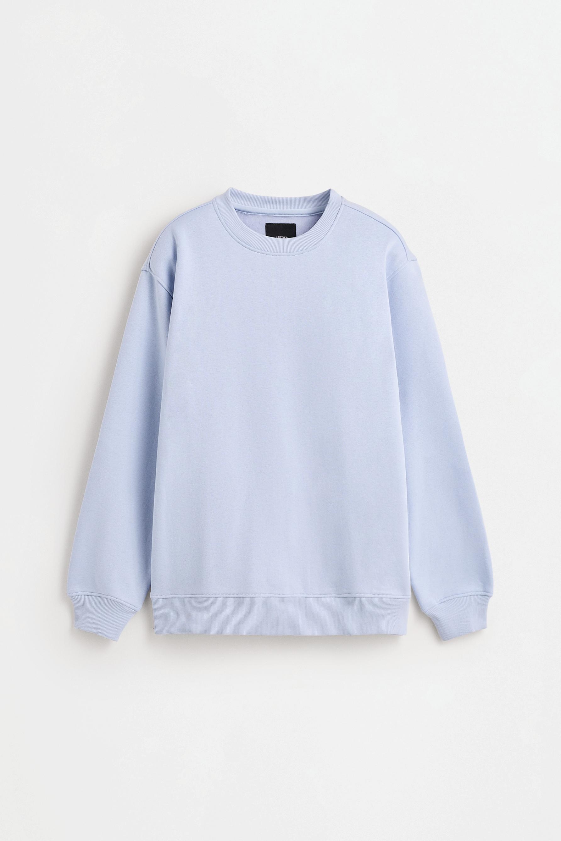 Basic sweatshirt — SKY BLUE