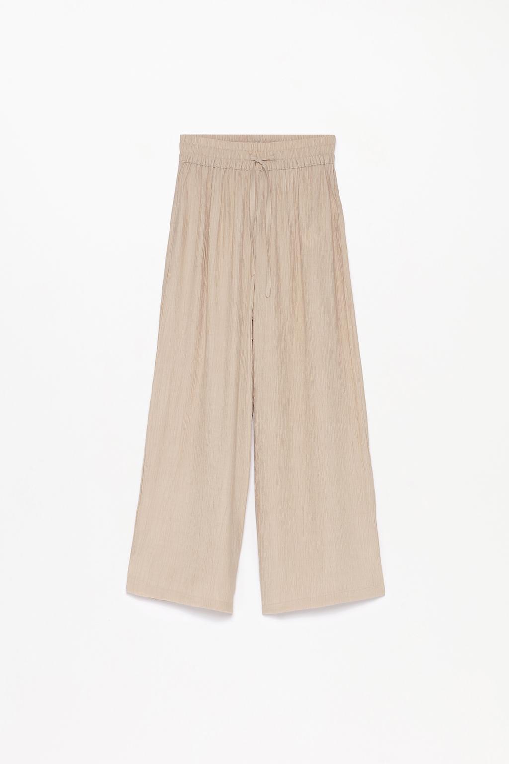 Textured trousers