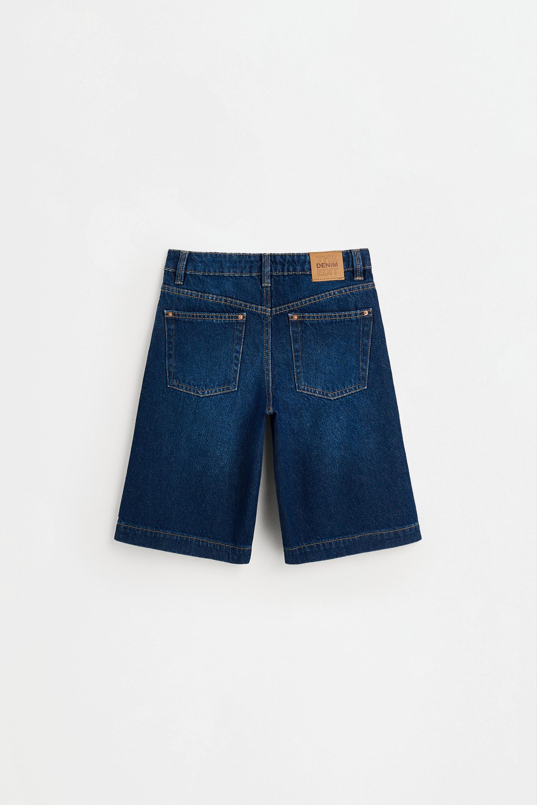 Denim Bermuda shorts — MEDIUM BLUE