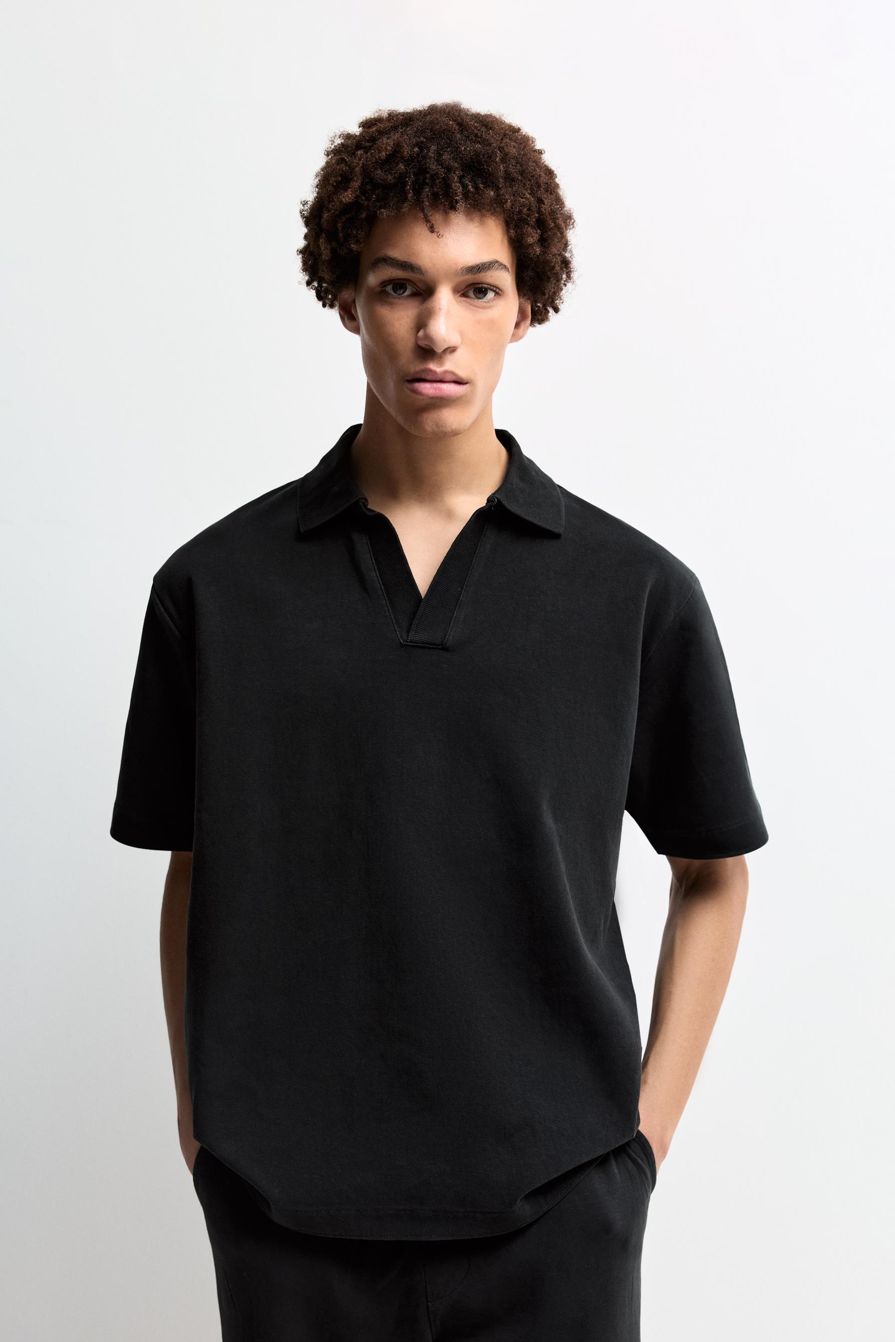 Polo efecto neopreno