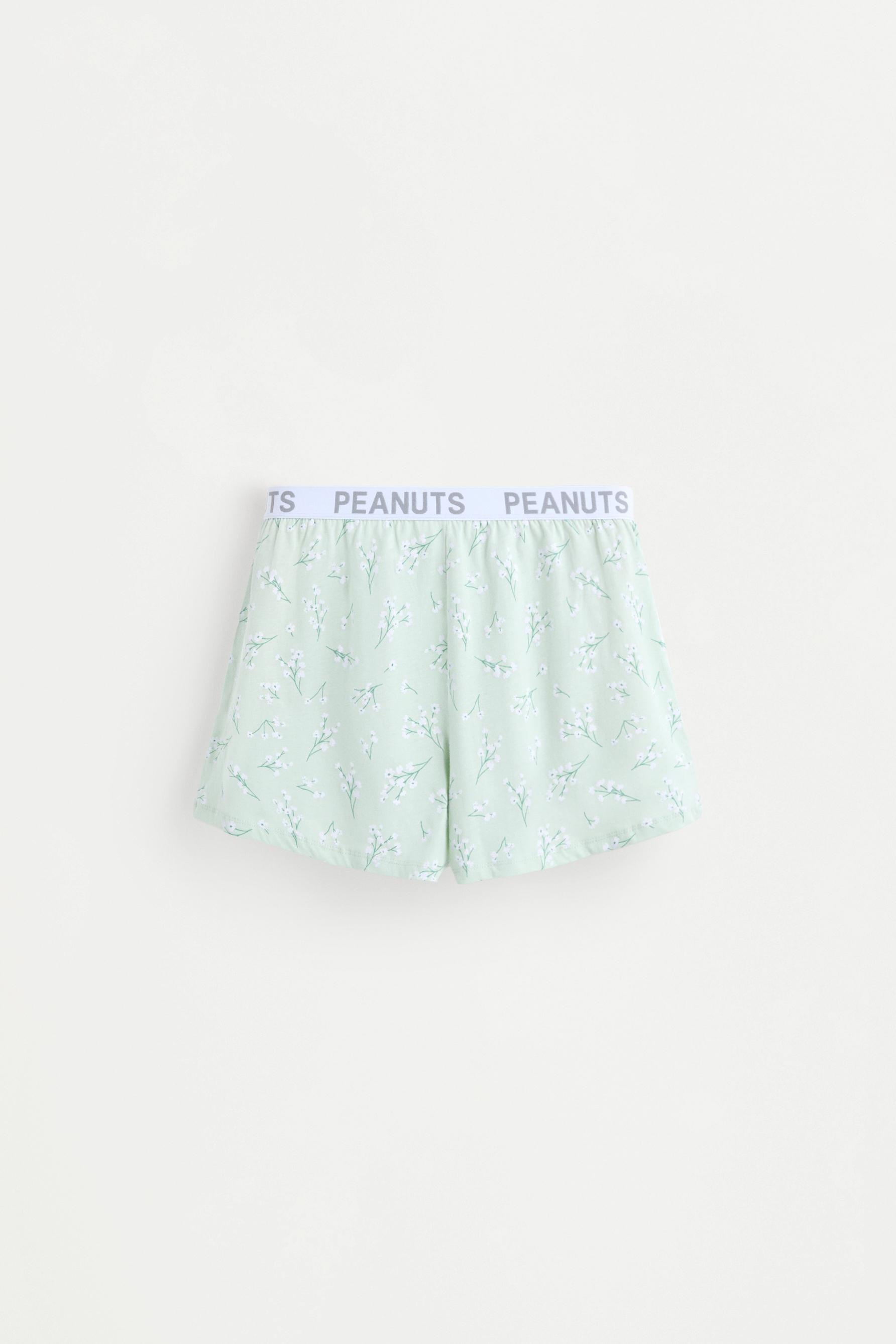 Snoopy Peanuts™ pyjamas — PASTEL GREEN (alternate view)