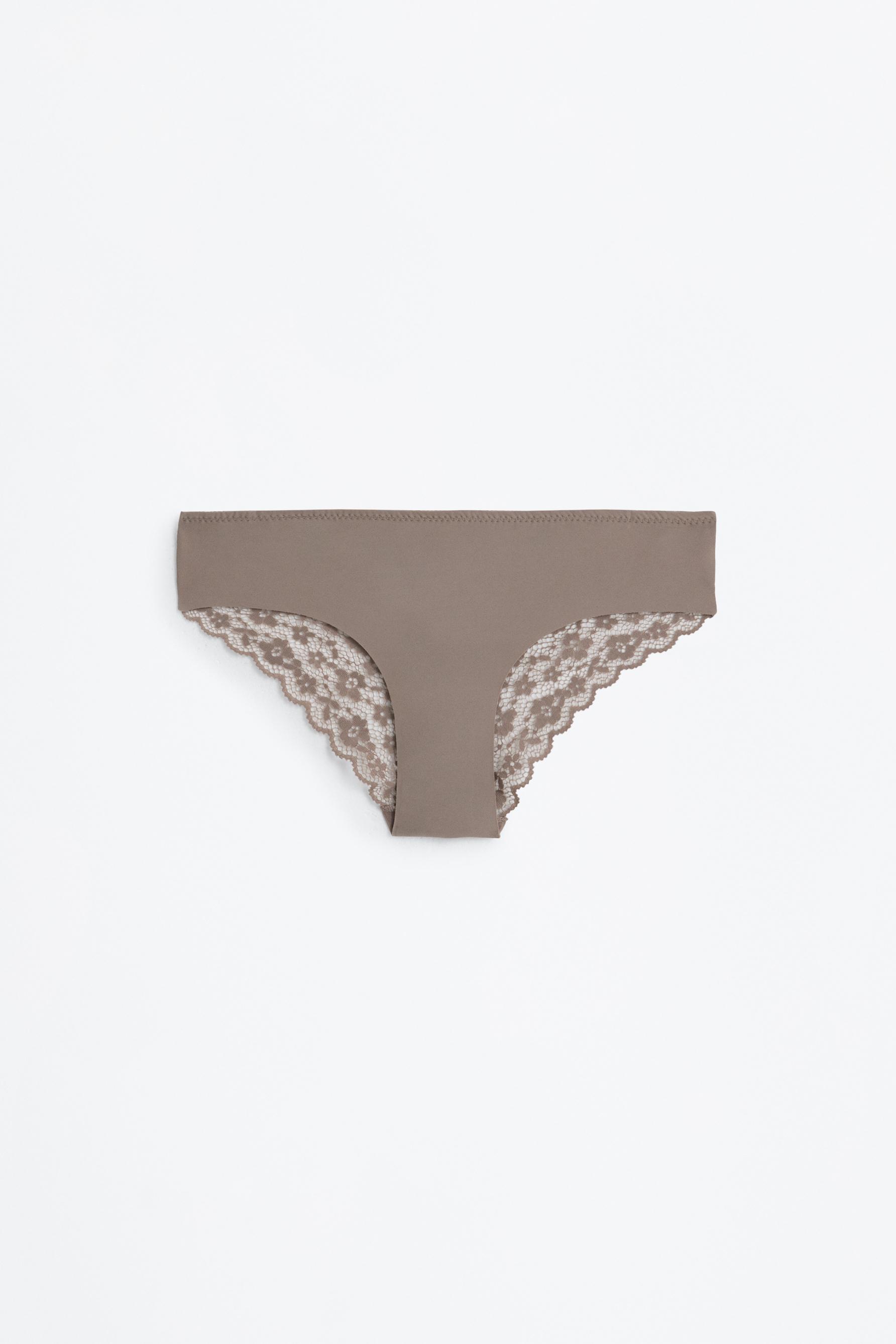 Microfibre hipster briefs (Pack 3) — BEIGE