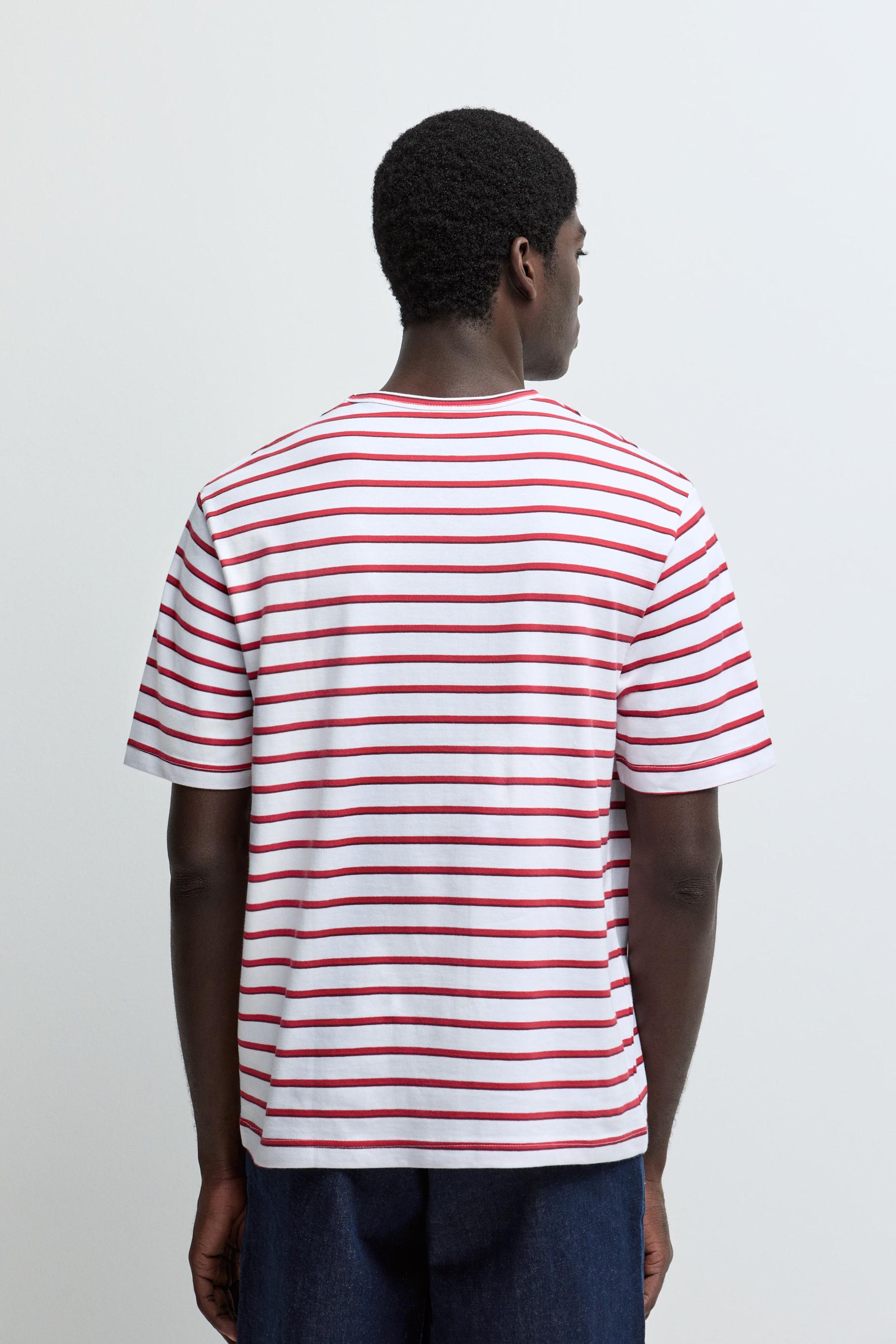 Striped T-shirt — OFF WHITE