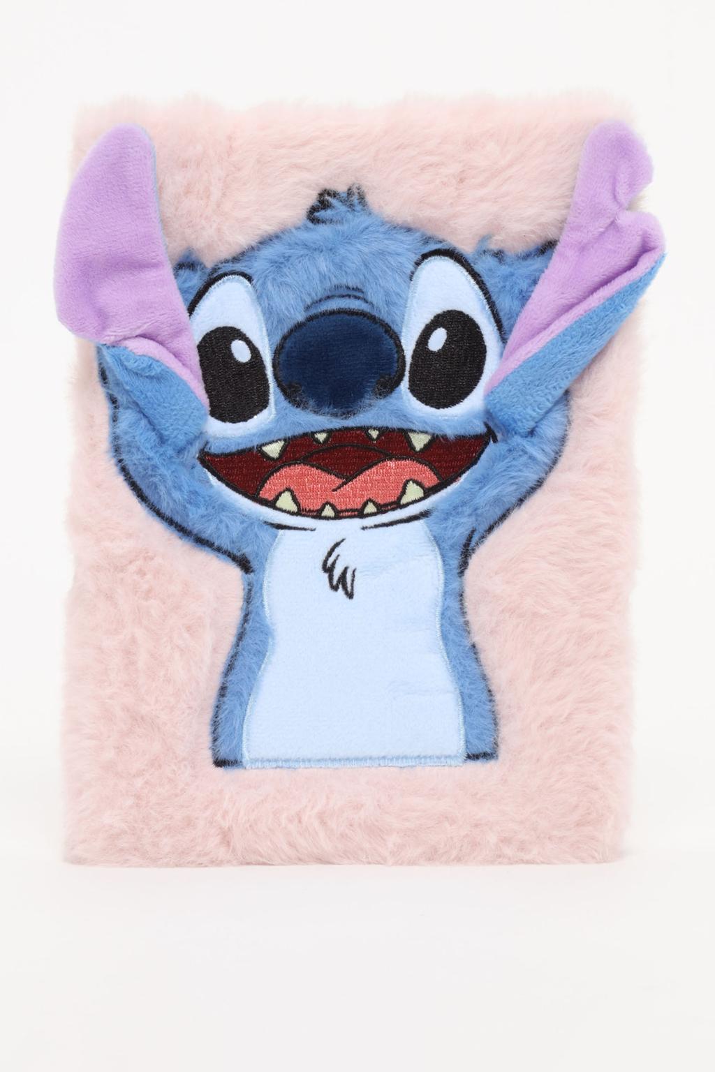 Stitch ©Disney fuzzy notebook