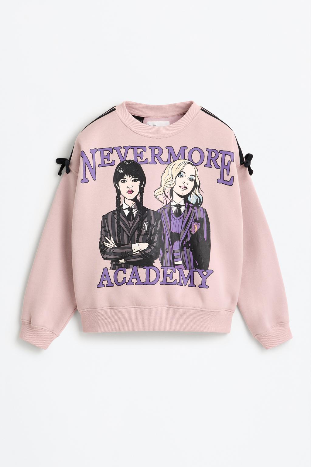Wednesday bows sweatshirt