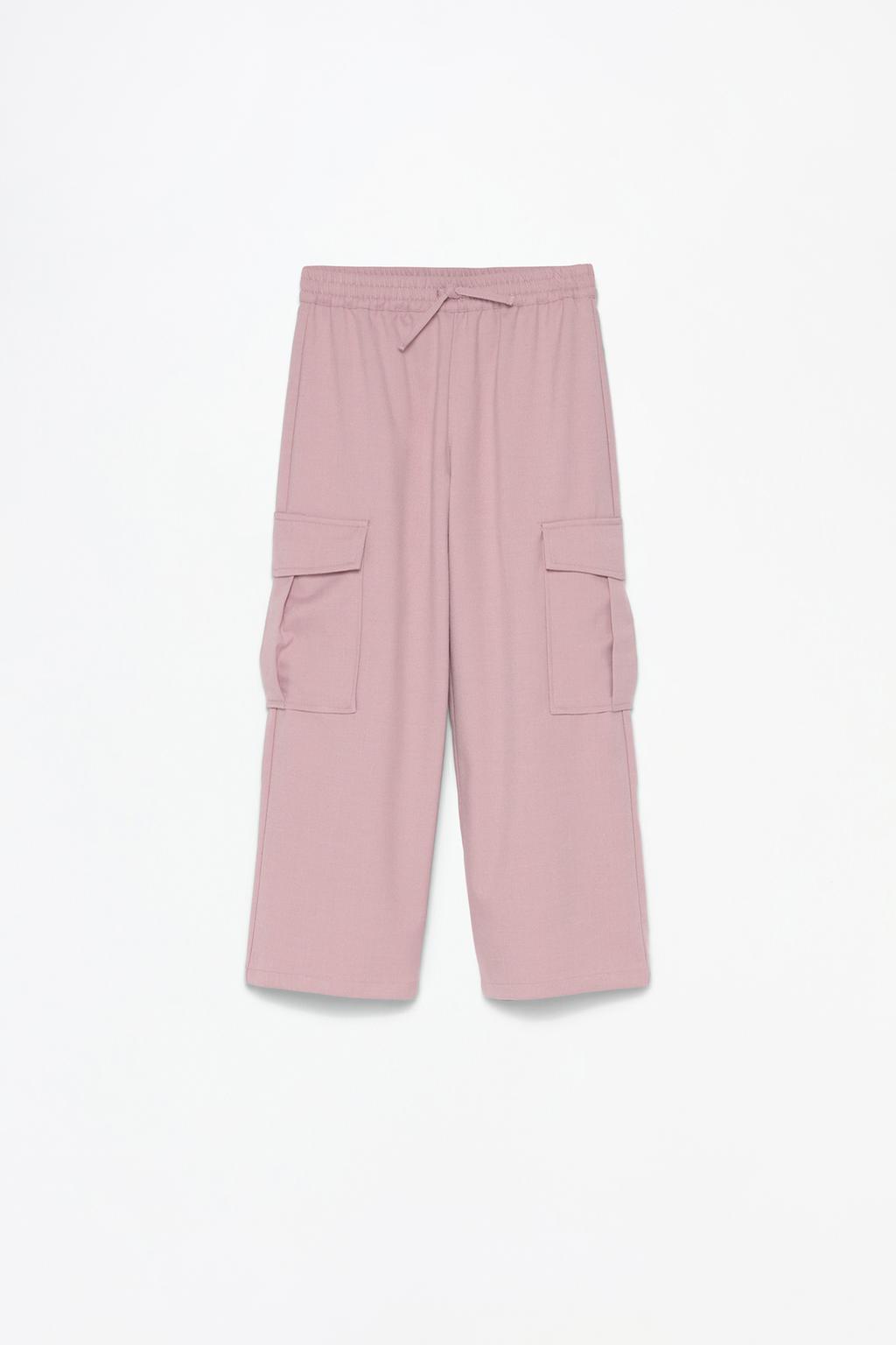 Jogger cargo wide leg