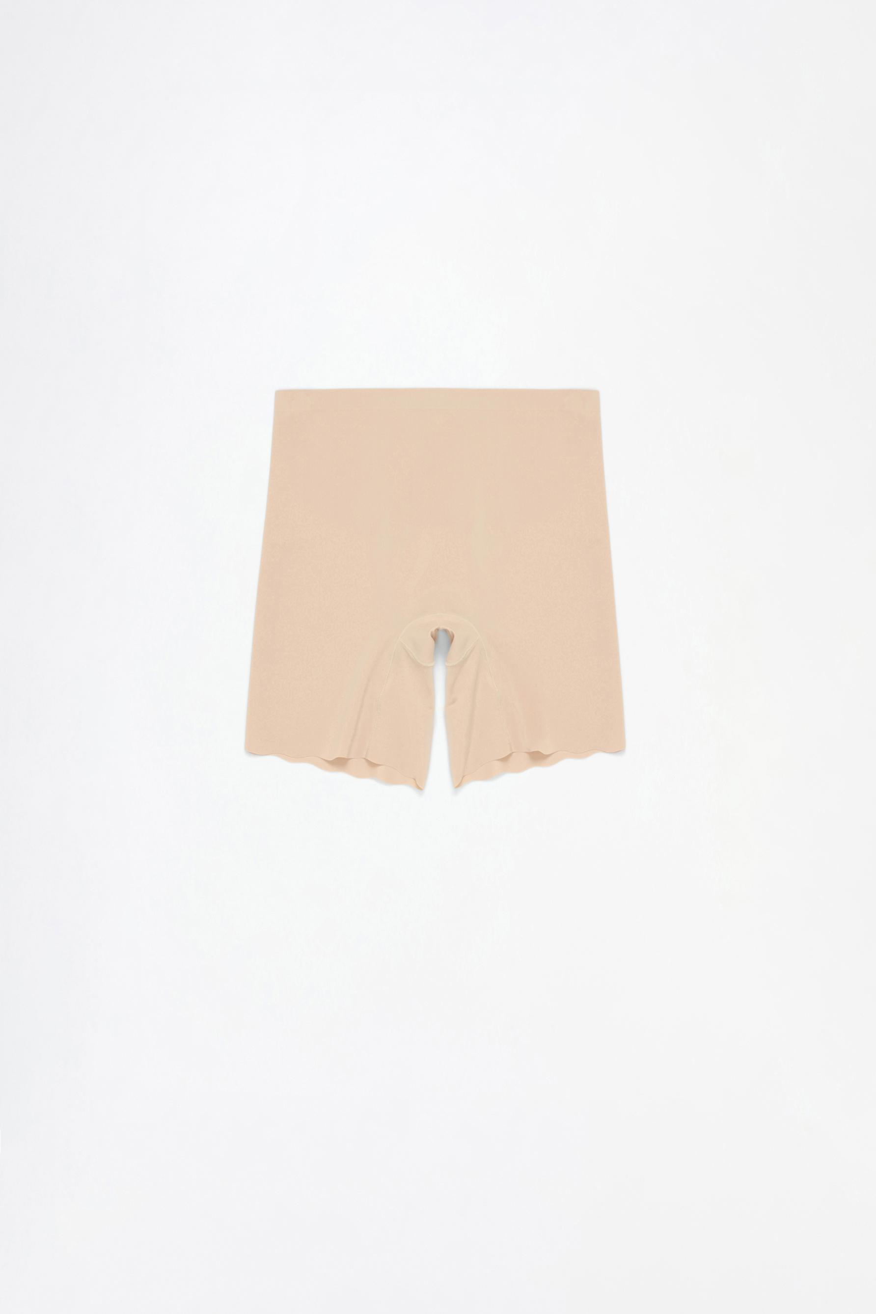 Seamless shapewear shorts — ECRU
