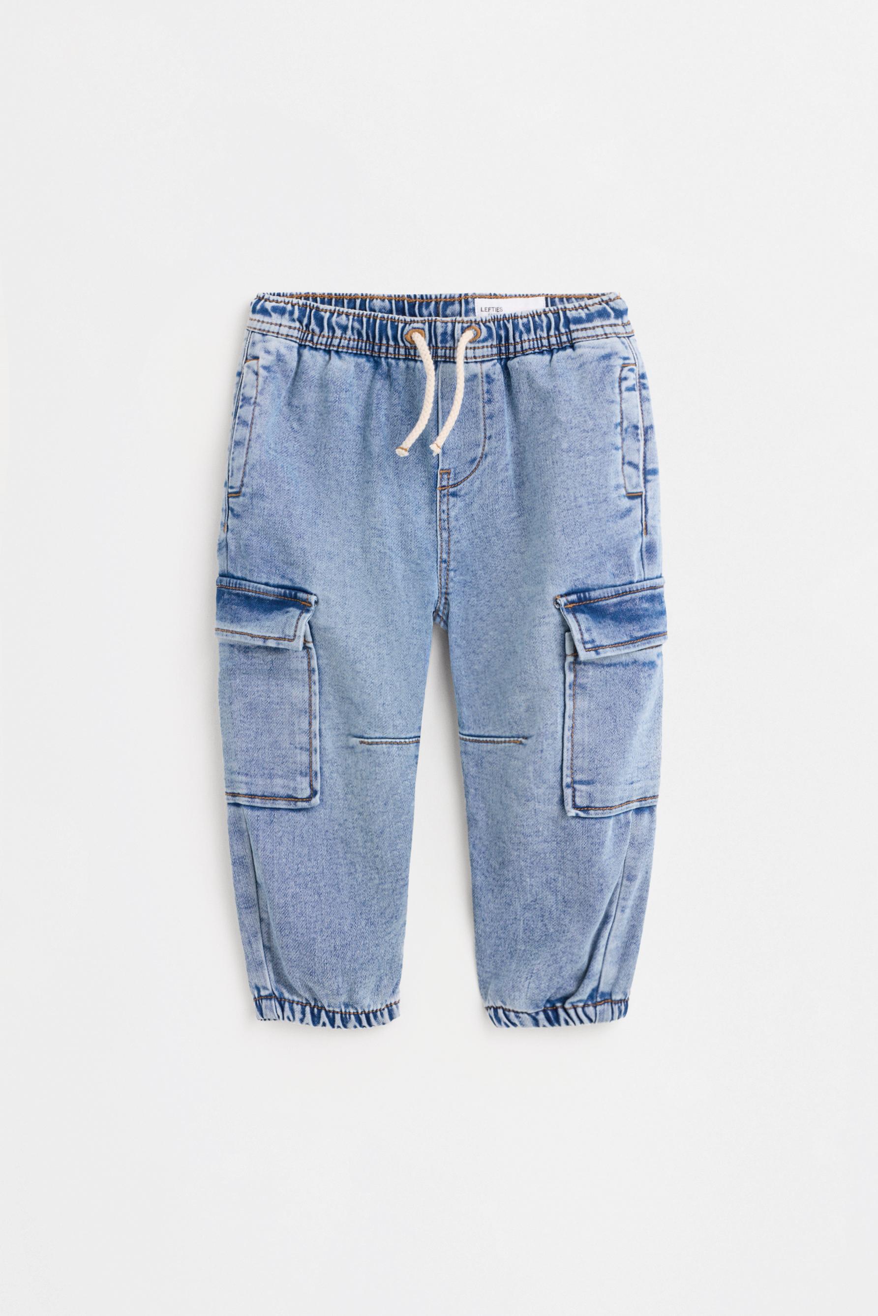 Cargo jogger jeans — INDIGO