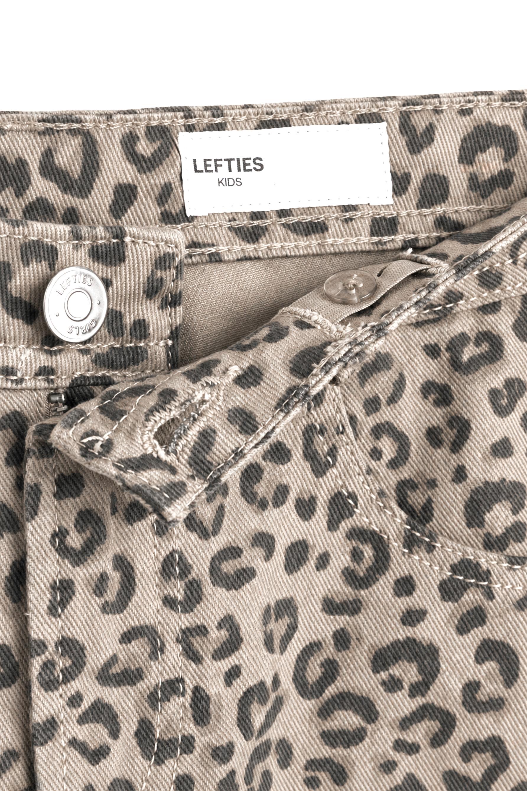 Animal print jeans — MINK