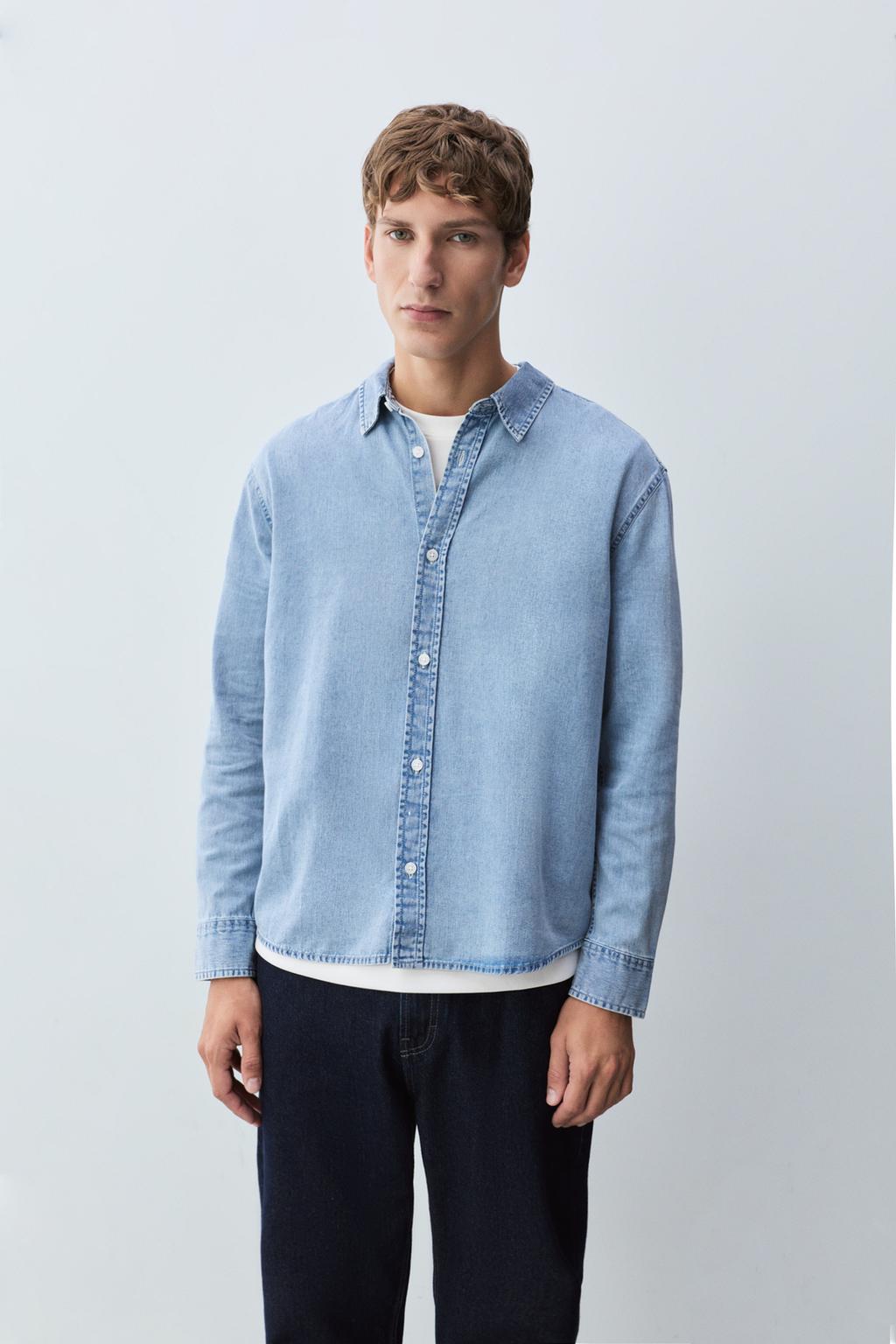 Camisa vaquera oversize