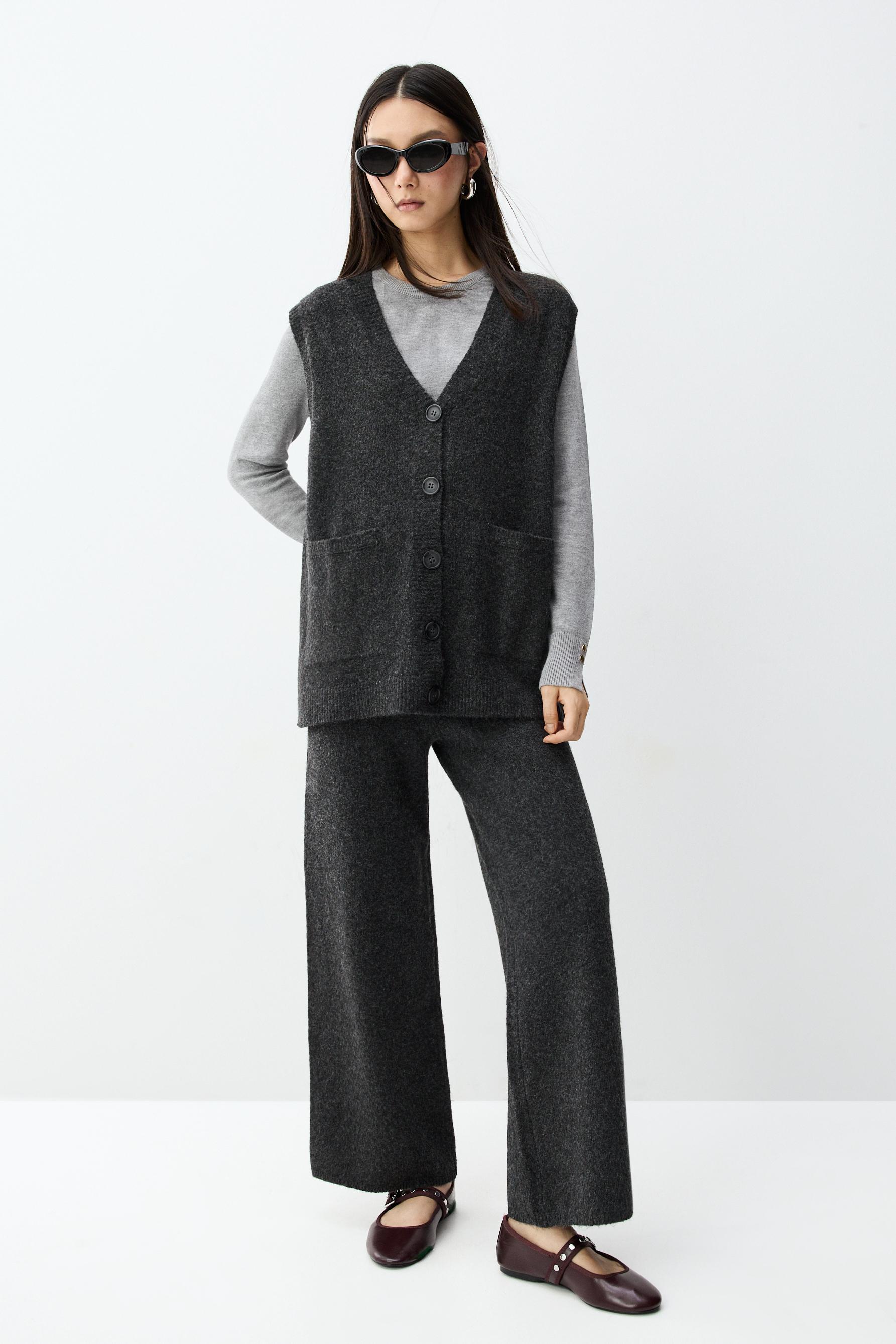 Pantalón culotte punto