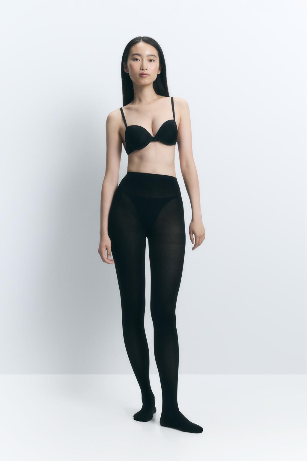 Pack of 2 pairs of basic 90 DEN tights