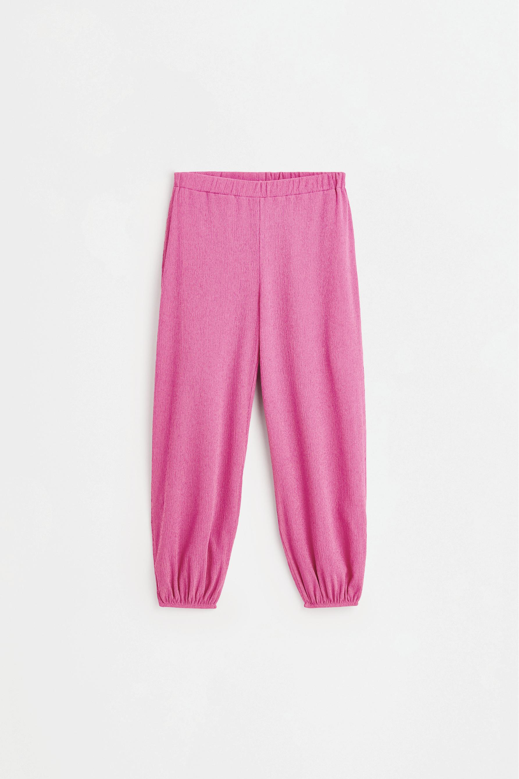 Crepe sarouel trousers — STRAWBERRY