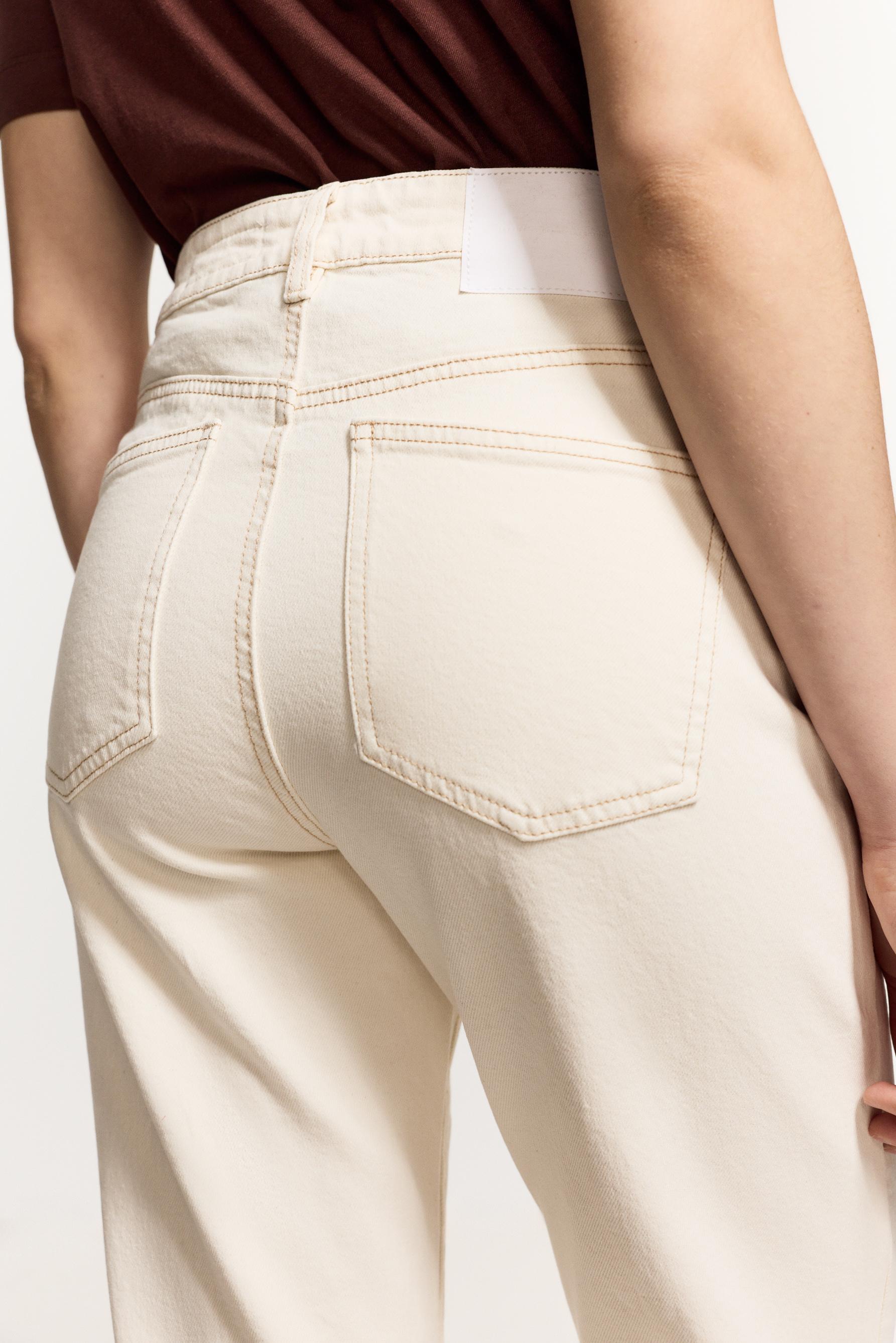 Mom fit jeans — VANILLA