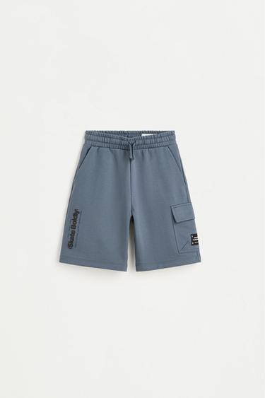 Plush cargo Bermuda shorts — ASH 1
