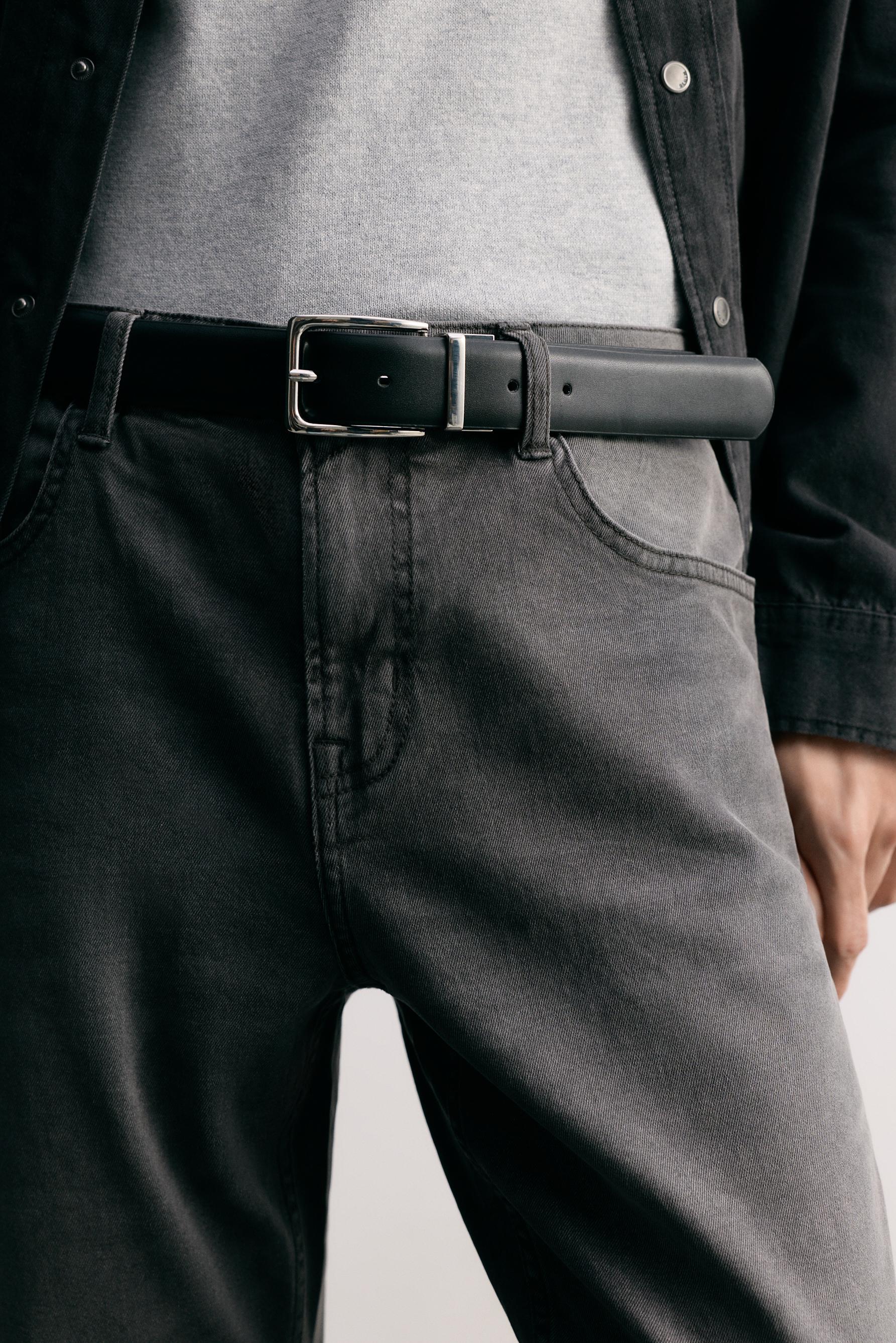 Cinturón básico reversible