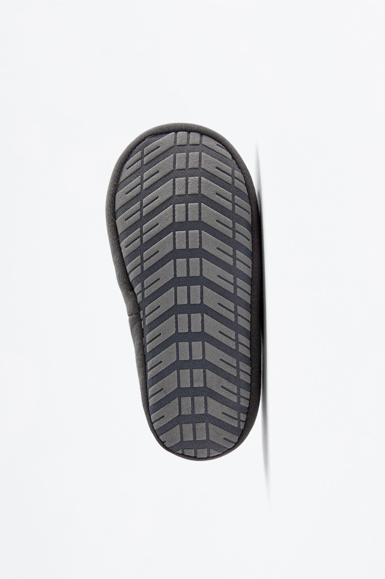 Motorcycle house slippers — GREY
