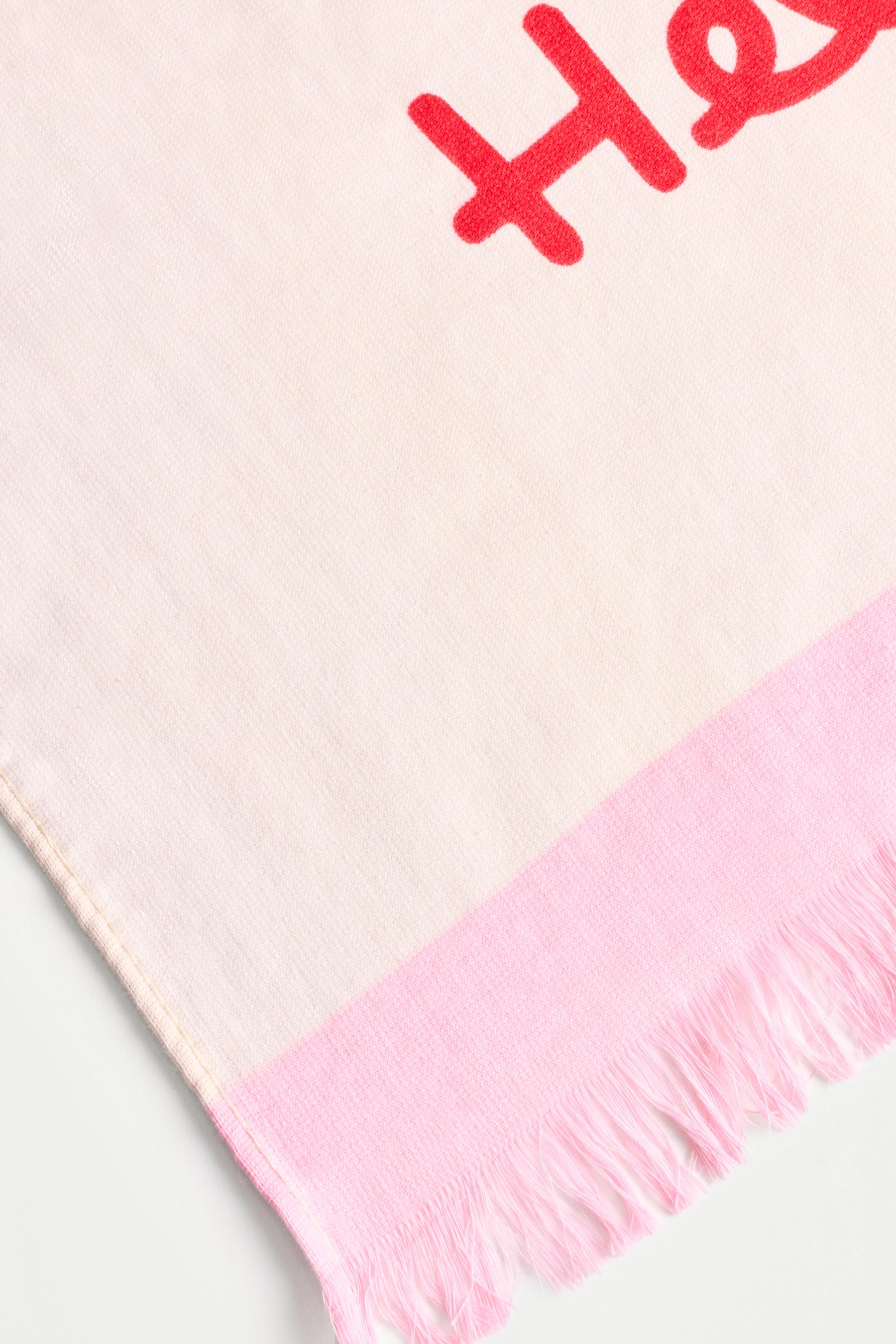 Hello Kitty ©SANRIO sarong towel — BEIGE (alternate view)