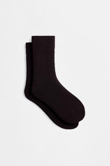 Long socks (2-pack) — CHOCOLATE 3