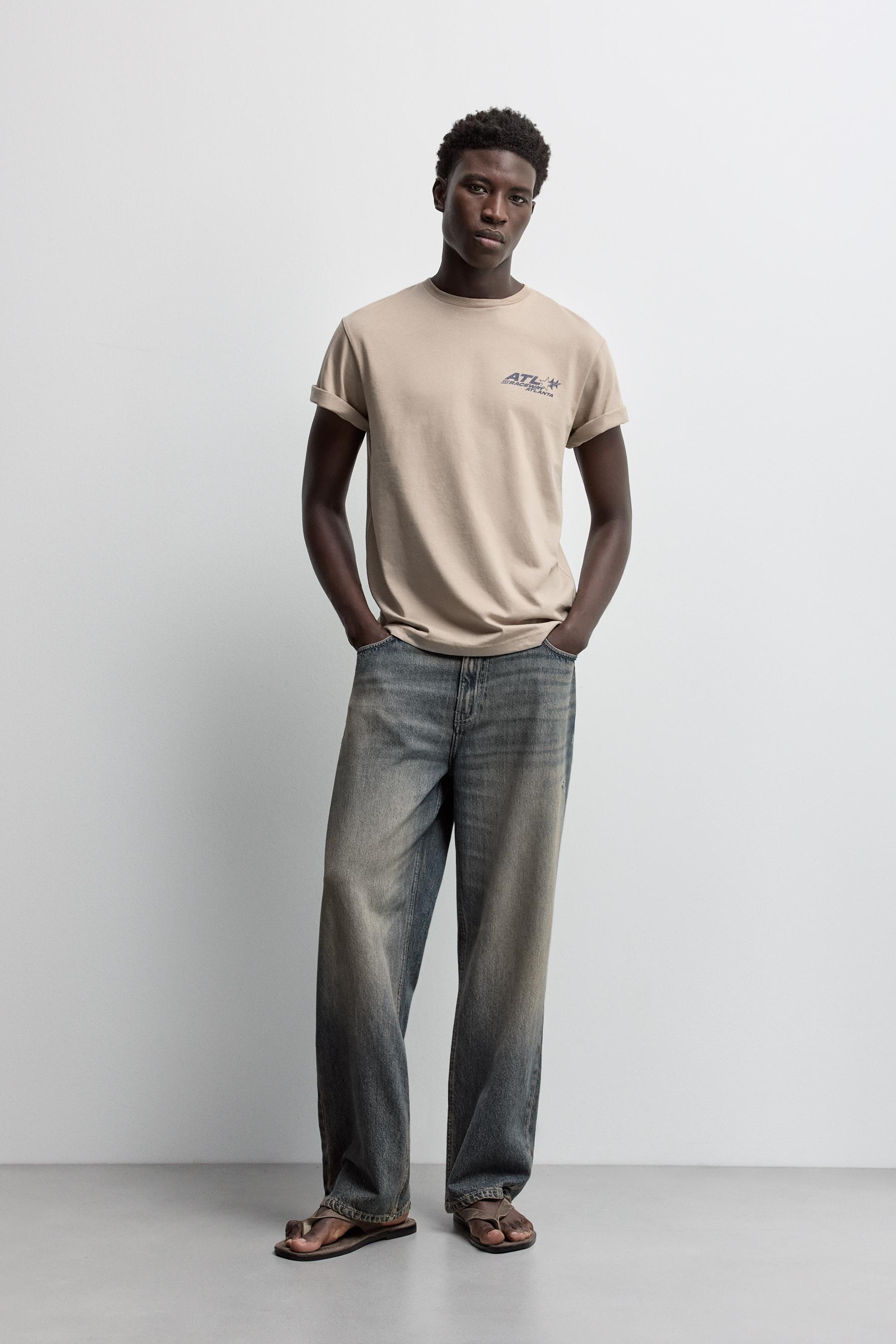 Printed T-shirt — CAMEL