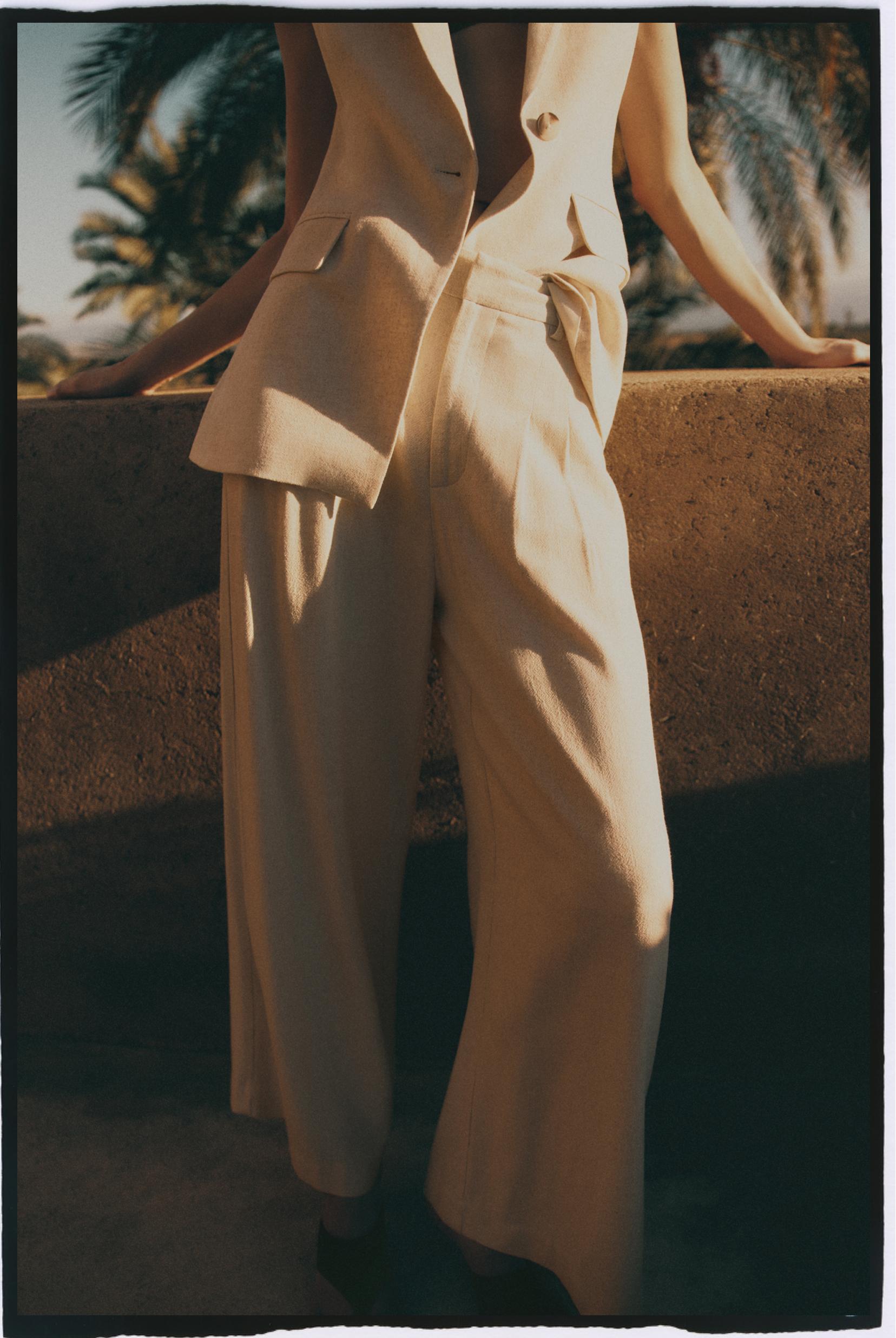 Rustic trousers — BEIGE