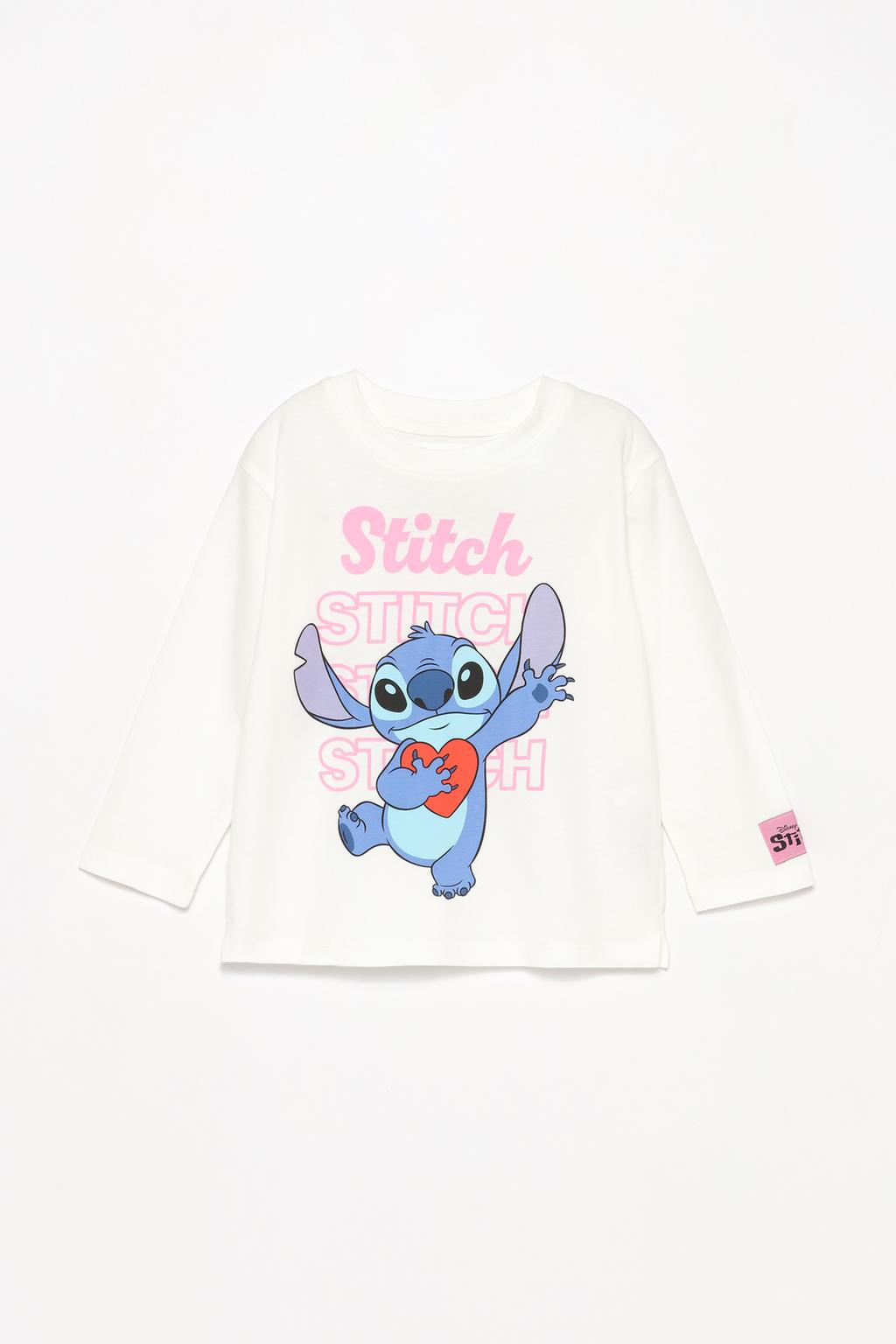 Stitch ©Disney kamiseta bihotzarekin