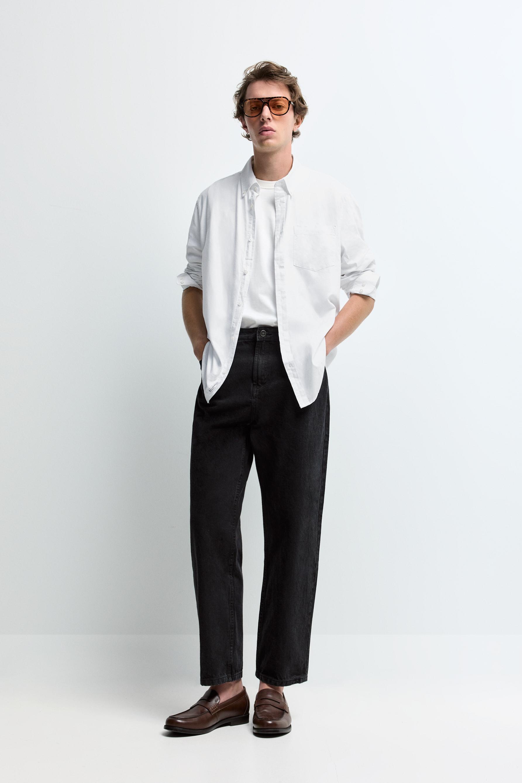 Oxford shirt — WHITE