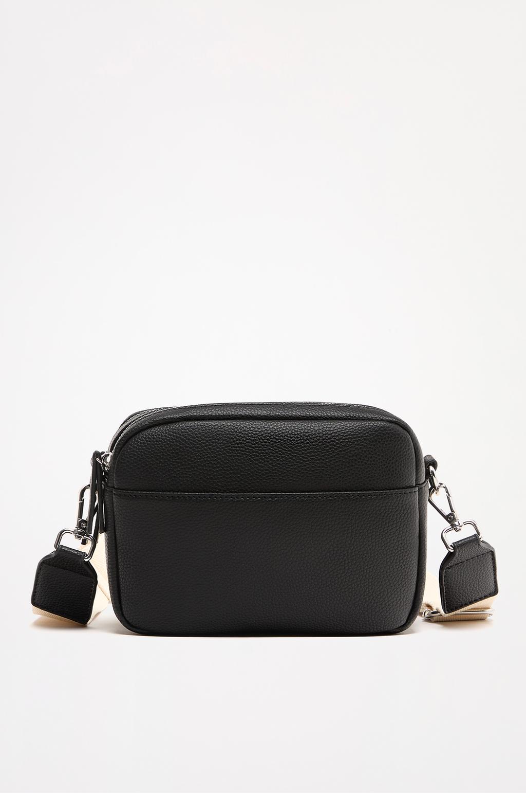 Textured crossbody bag