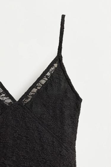Lace bodysuit — BLACK 7
